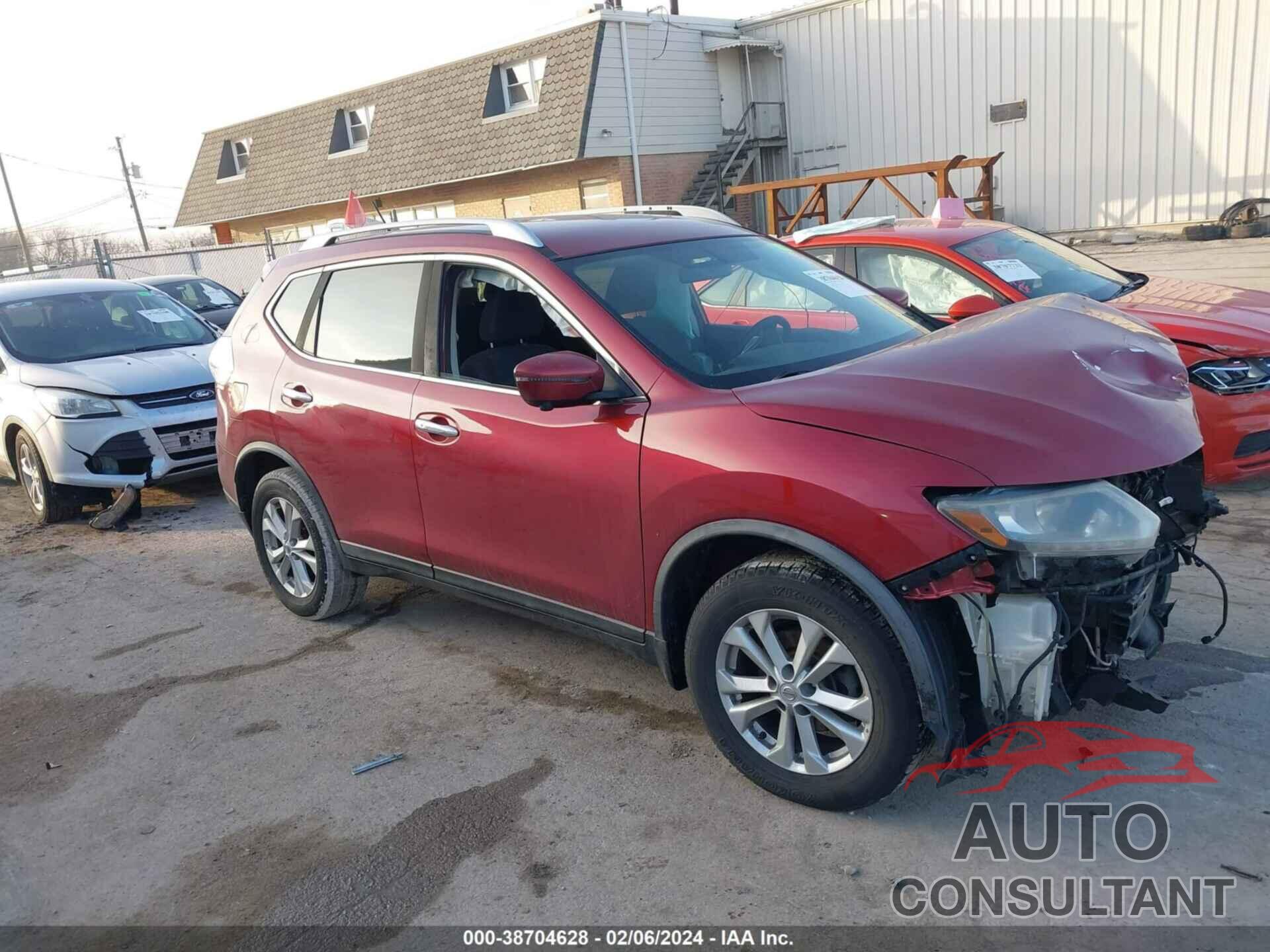 NISSAN ROGUE 2016 - KNMAT2MT1GP667835