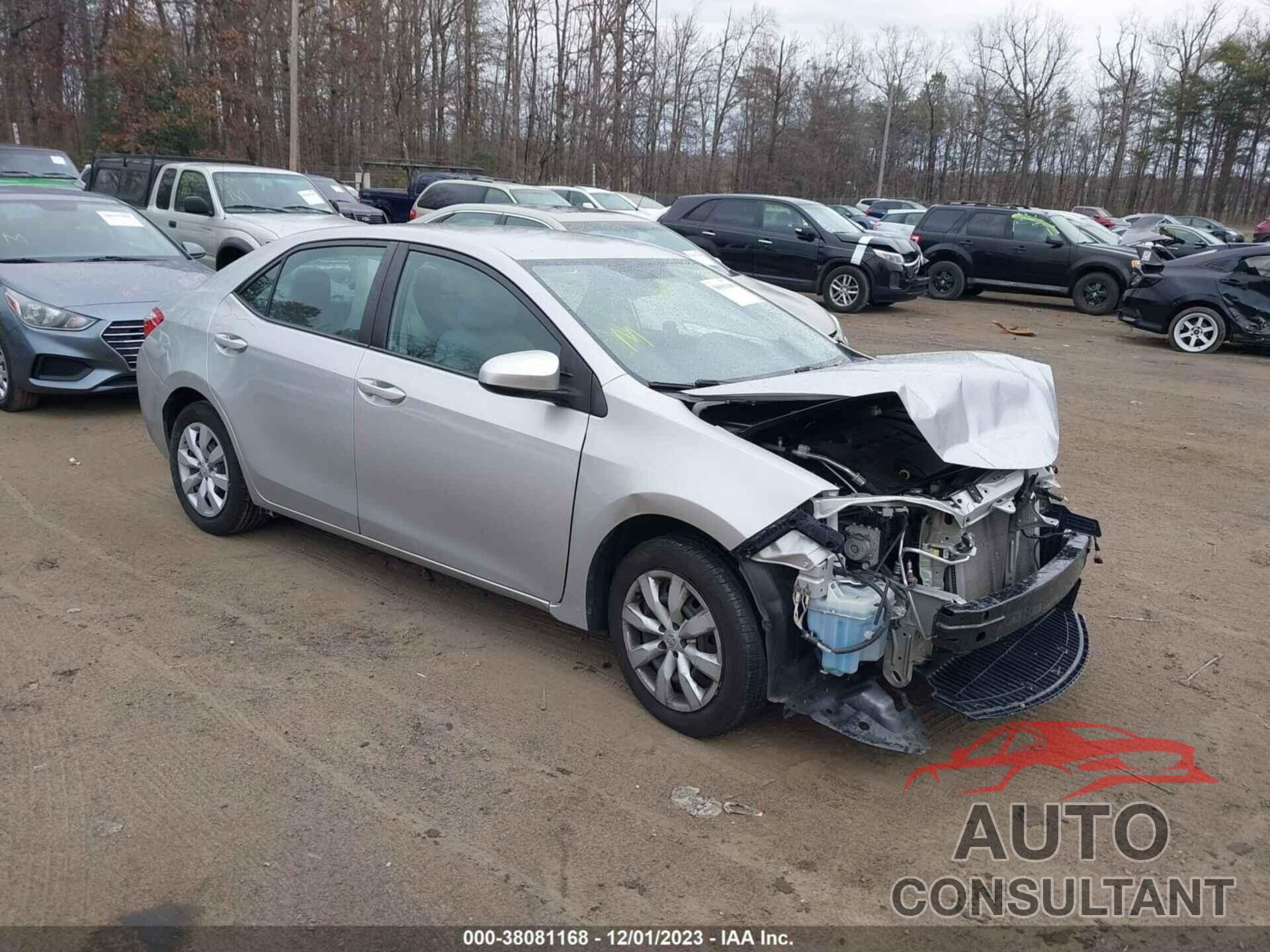 TOYOTA COROLLA 2016 - 5YFBURHEXGP563039
