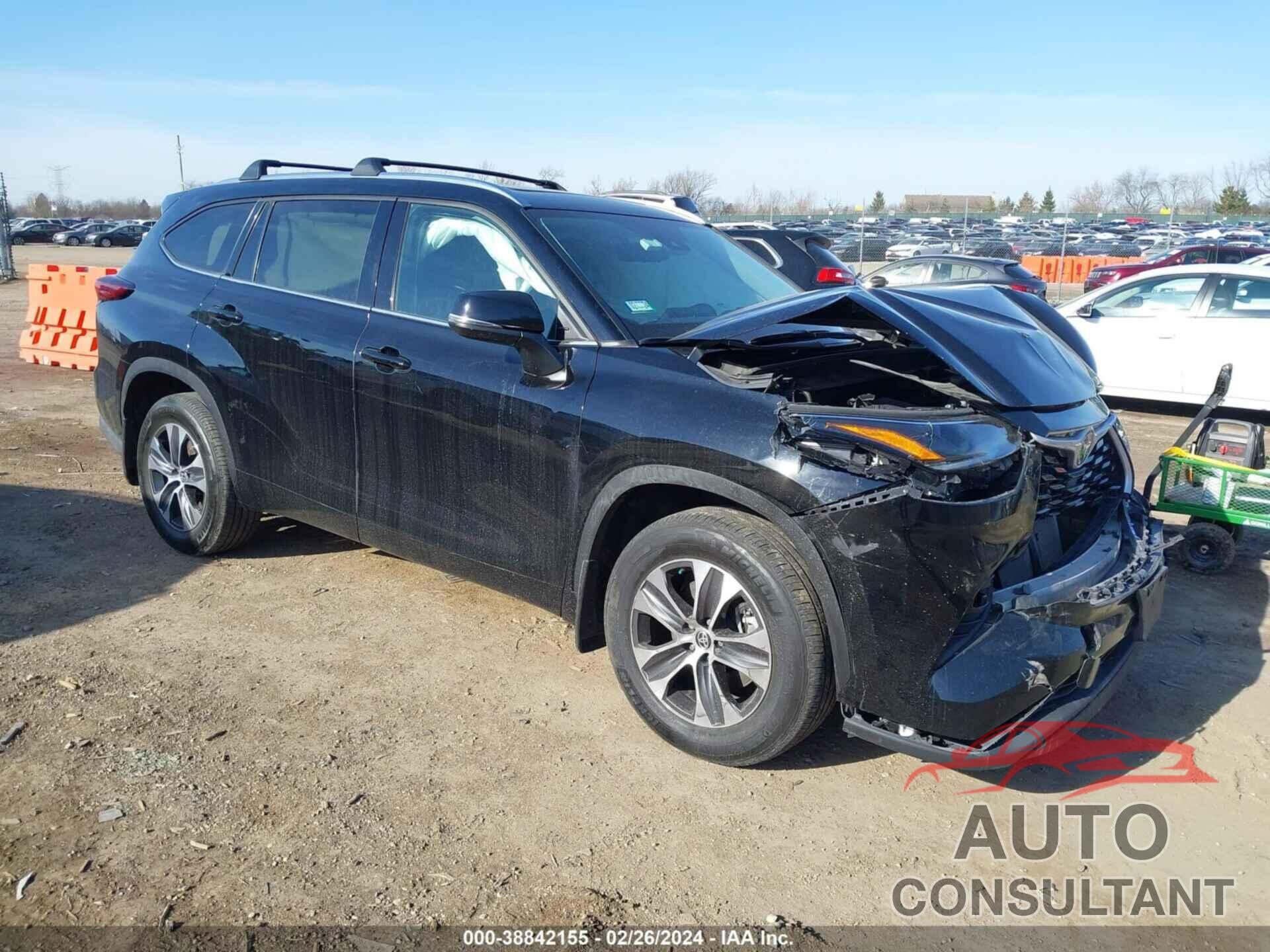 TOYOTA HIGHLANDER 2021 - 5TDGZRBH0MS106186