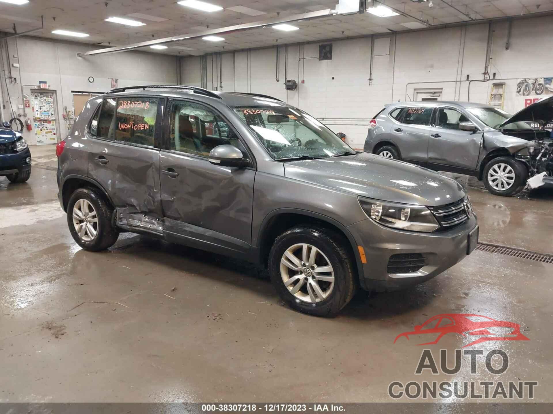 VOLKSWAGEN TIGUAN 2016 - WVGBV7AX2GW032756