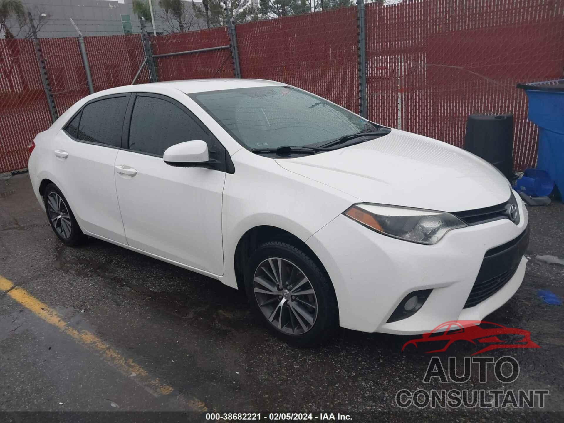TOYOTA COROLLA 2016 - 5YFBURHE0GP440320