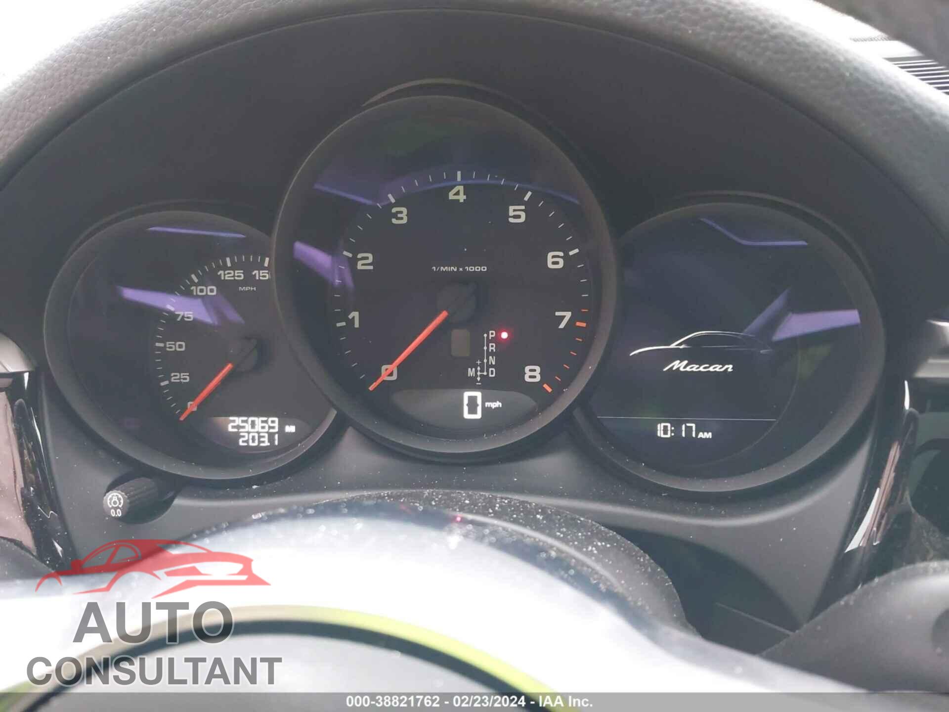 PORSCHE MACAN 2021 - WP1AA2A58MLB09171