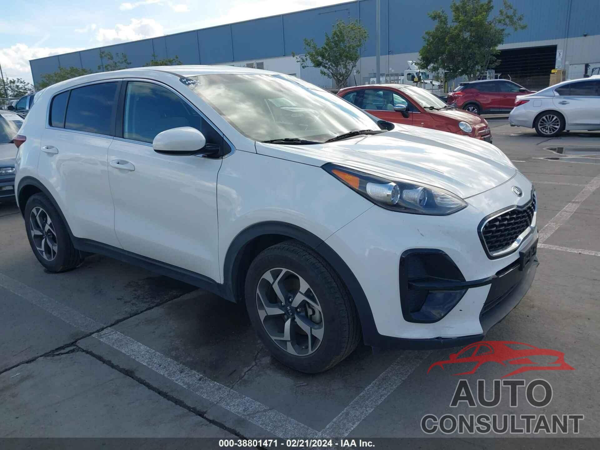 KIA SPORTAGE 2021 - KNDPM3AC7M7904972