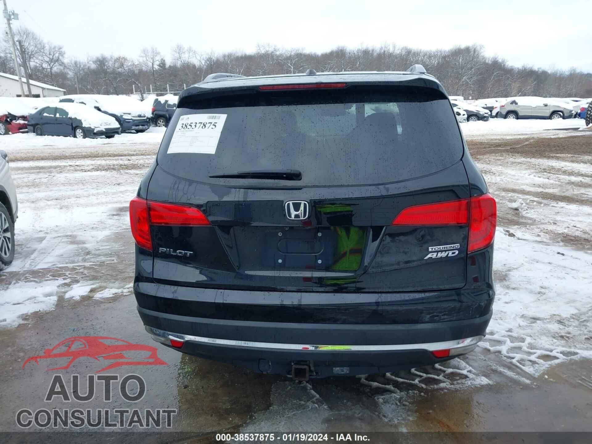 HONDA PILOT 2017 - 5FNYF6H92HB097562
