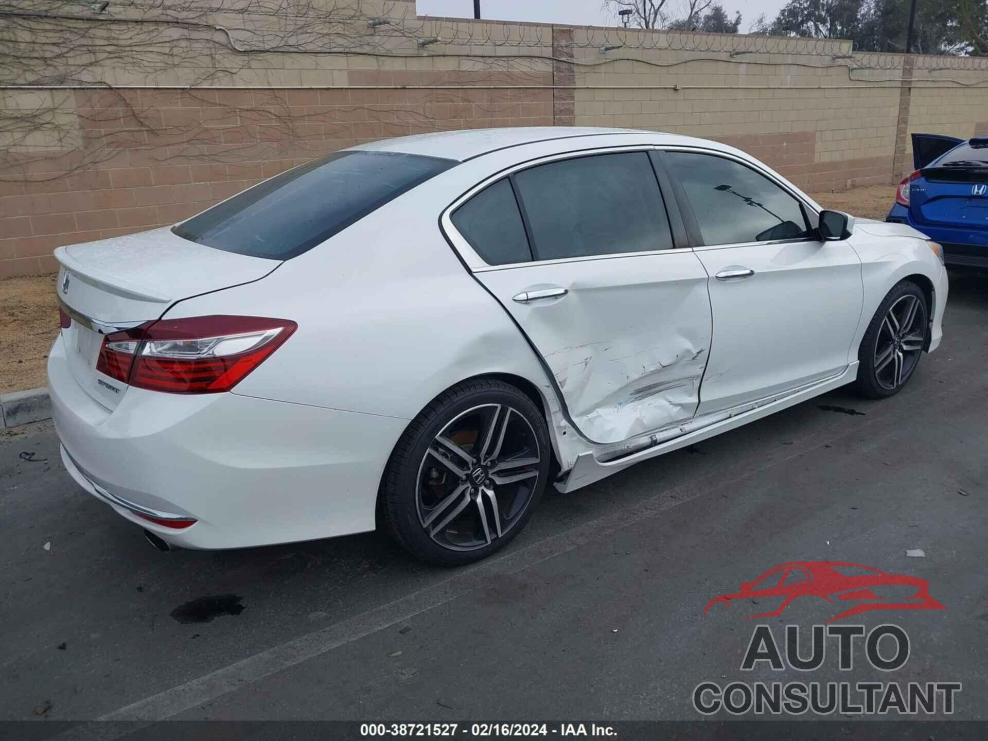 HONDA ACCORD 2016 - 1HGCR2F55GA104846