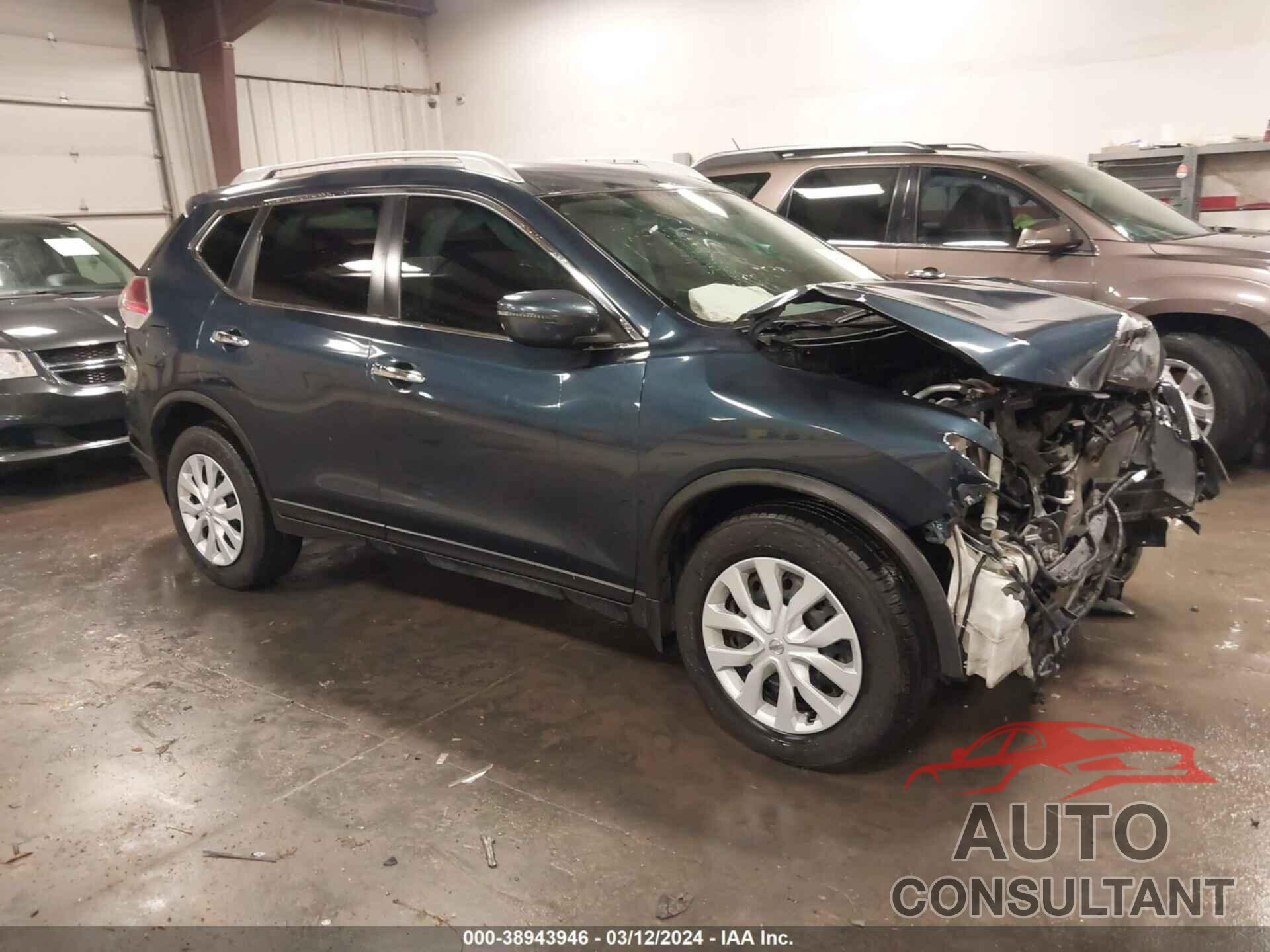 NISSAN ROGUE 2016 - KNMAT2MV2GP737909