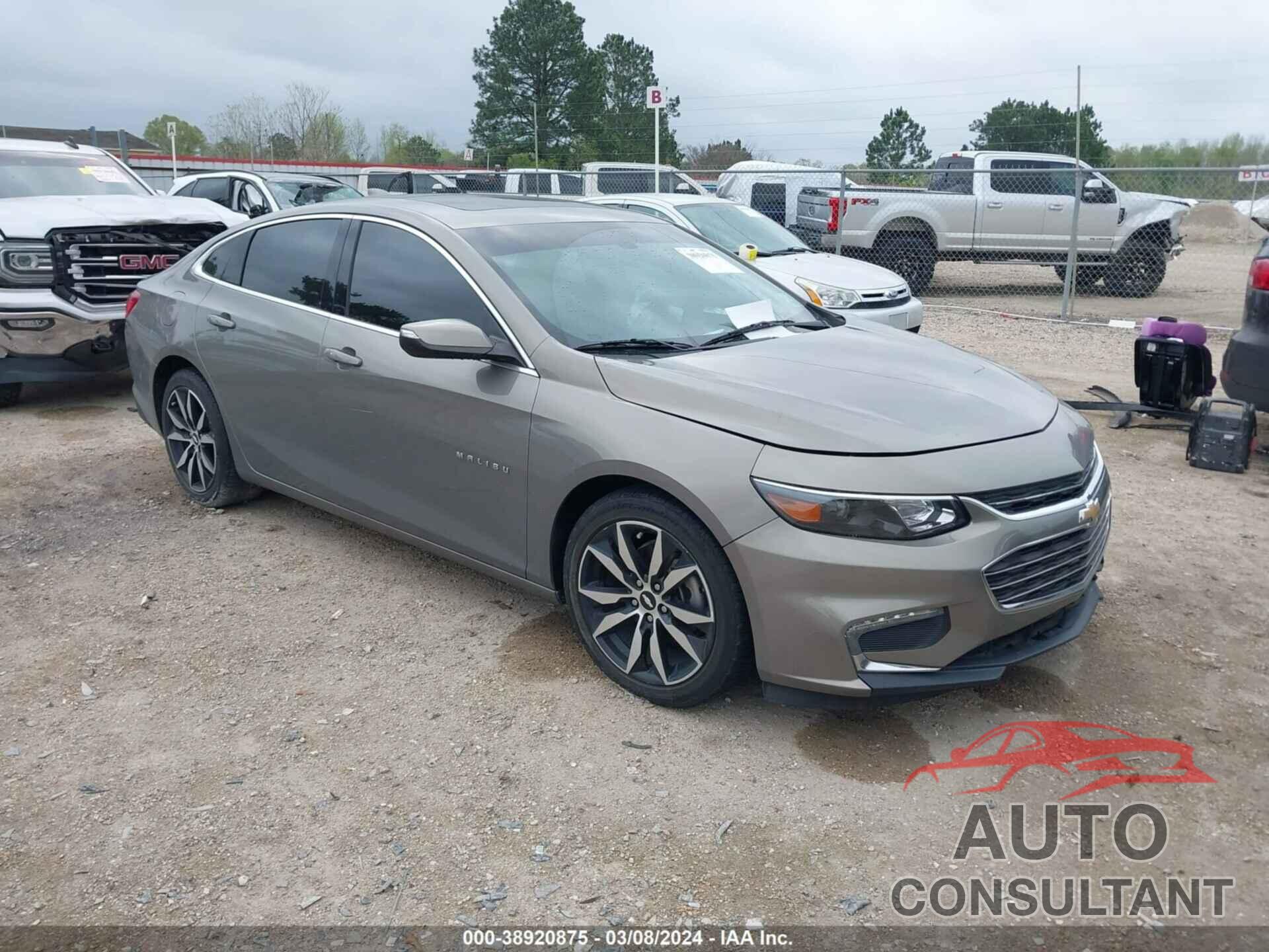 CHEVROLET MALIBU 2018 - 1G1ZD5STXJF206823