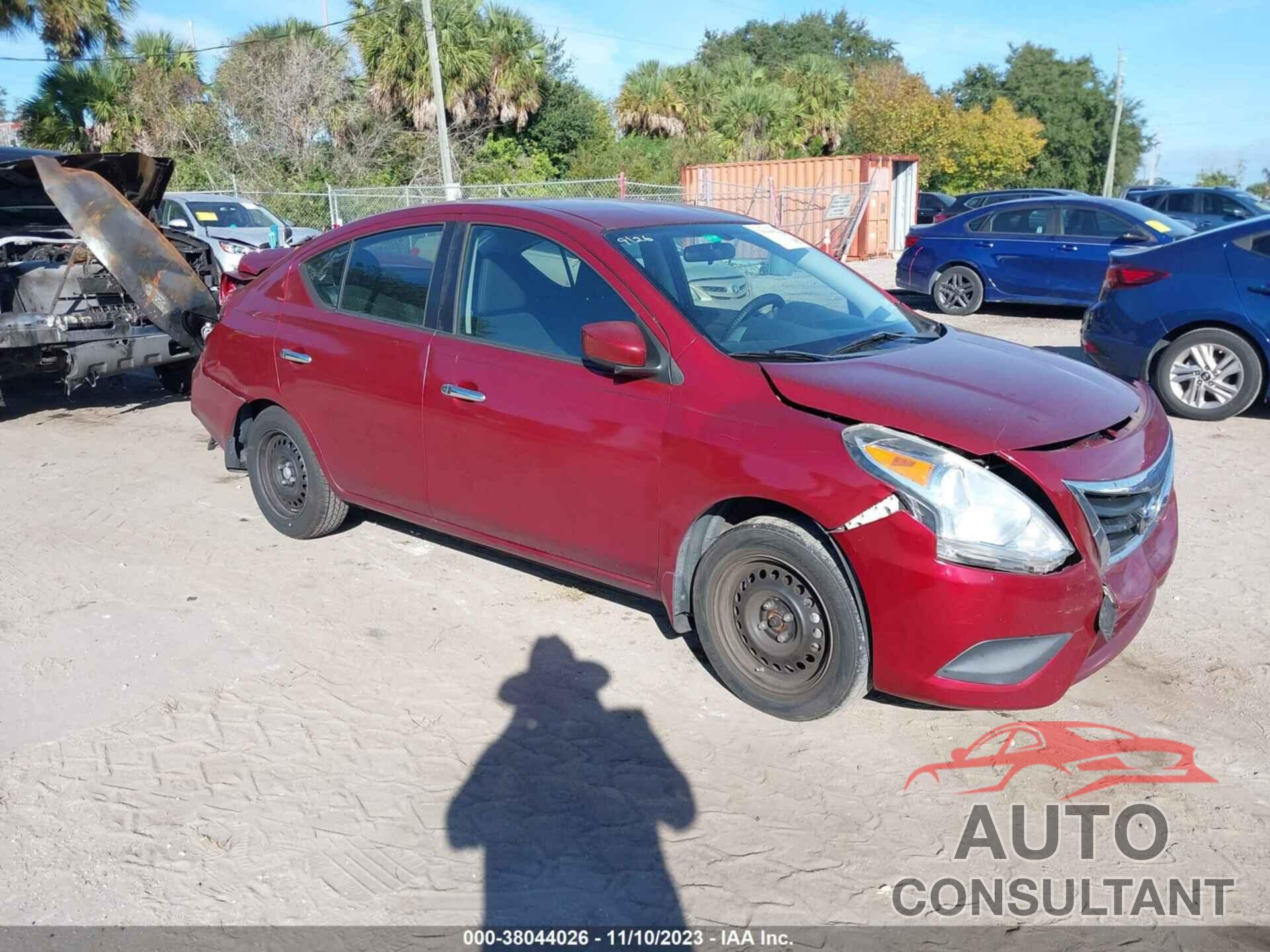 NISSAN VERSA 2016 - 3N1CN7AP5GL882513