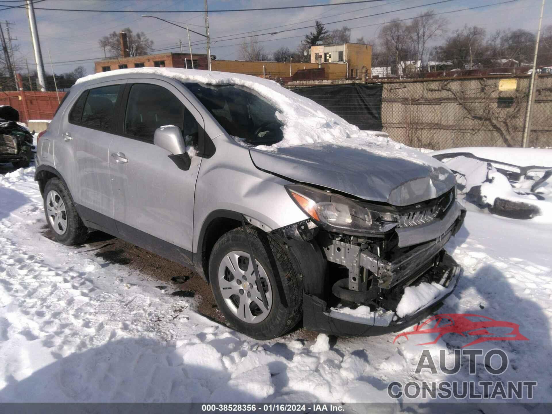 CHEVROLET TRAX 2018 - 3GNCJKSB3JL394495