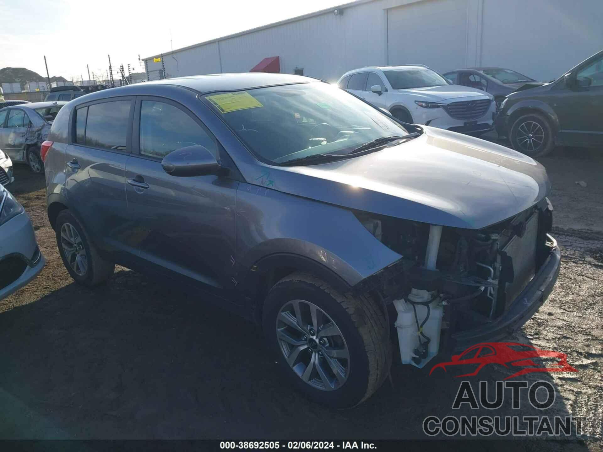 KIA SPORTAGE 2016 - KNDPB3AC6G7872008