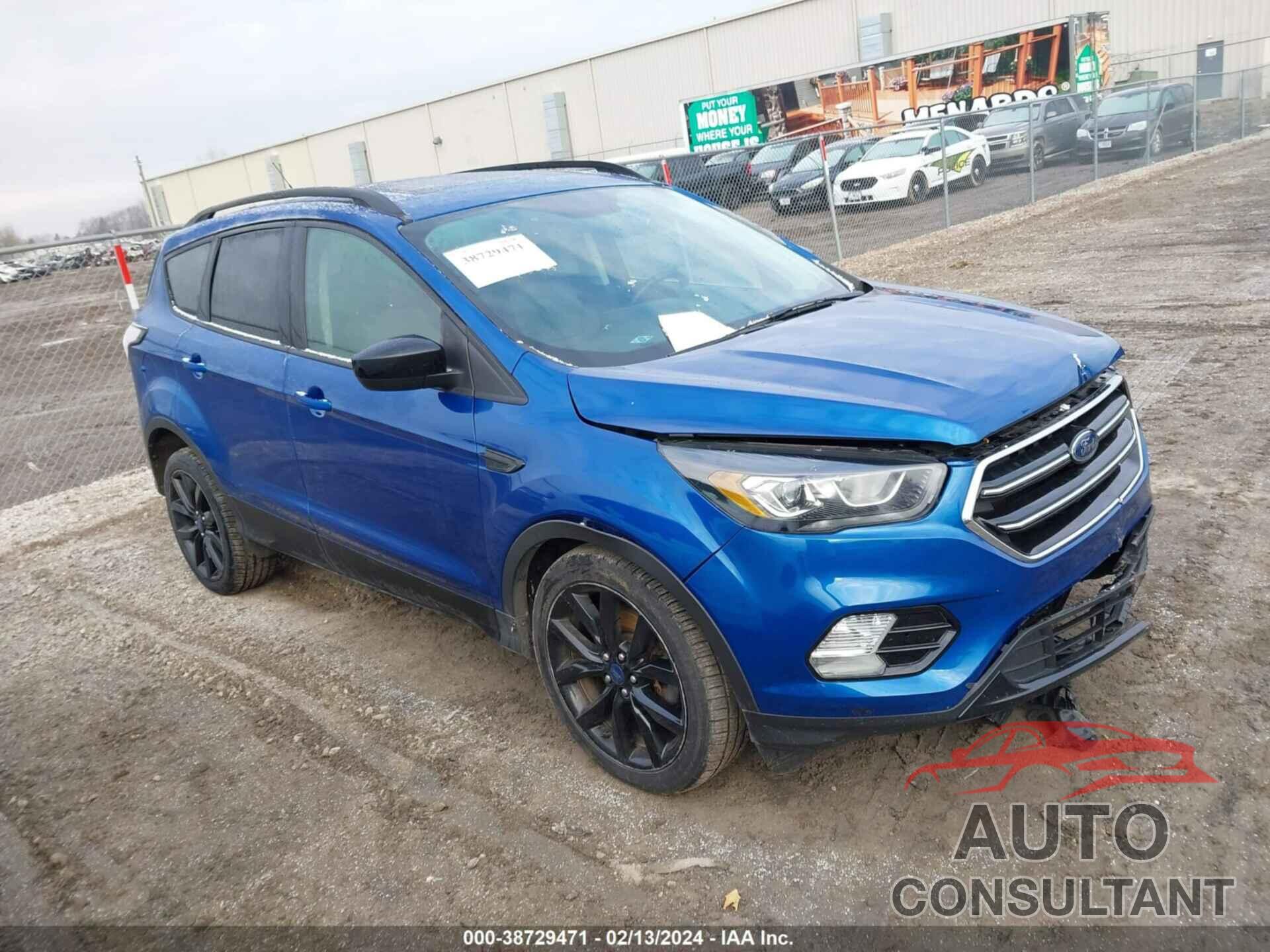 FORD ESCAPE 2017 - 1FMCU9G95HUC29168