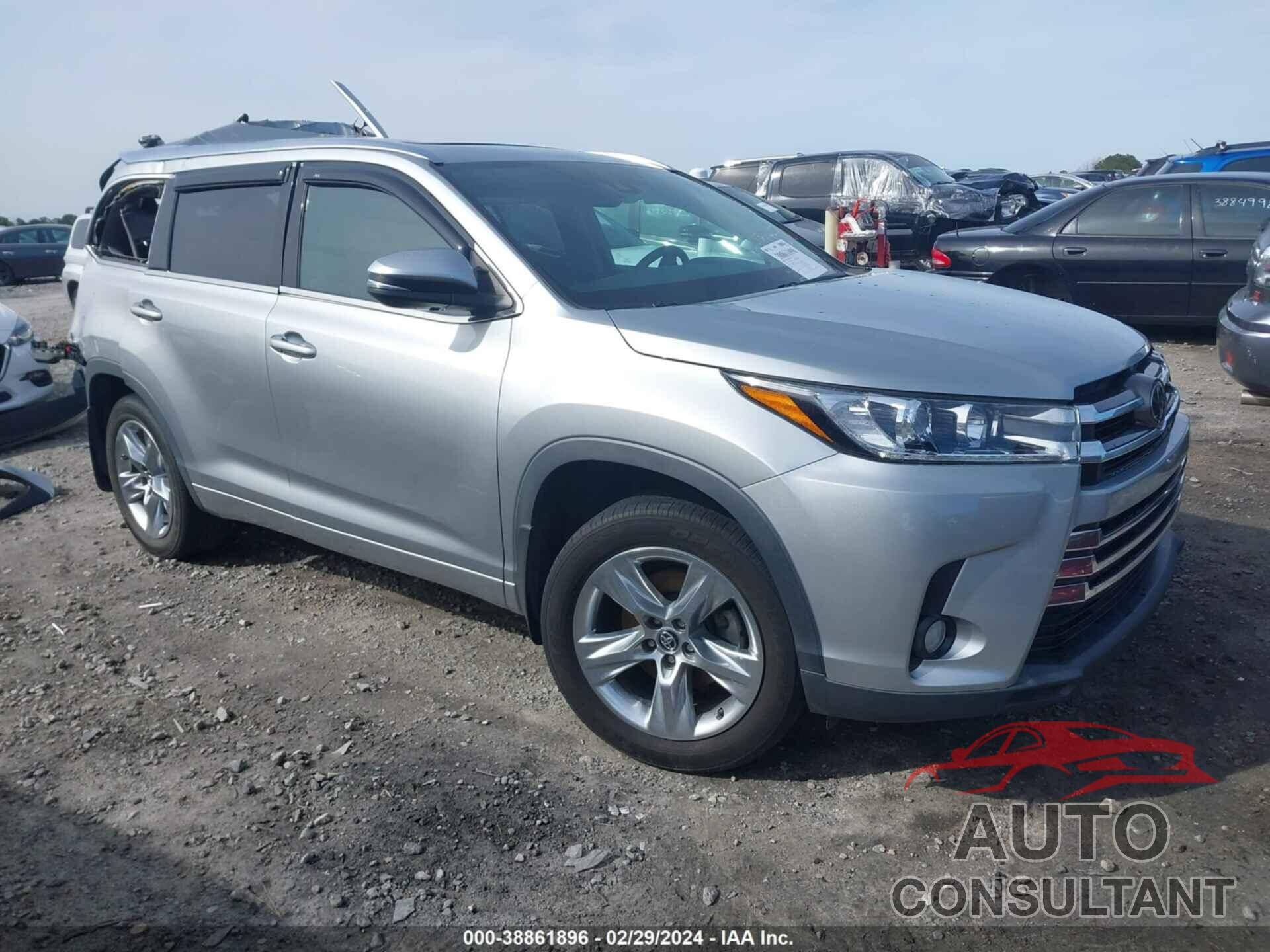 TOYOTA HIGHLANDER 2017 - 5TDDZRFH8HS404181