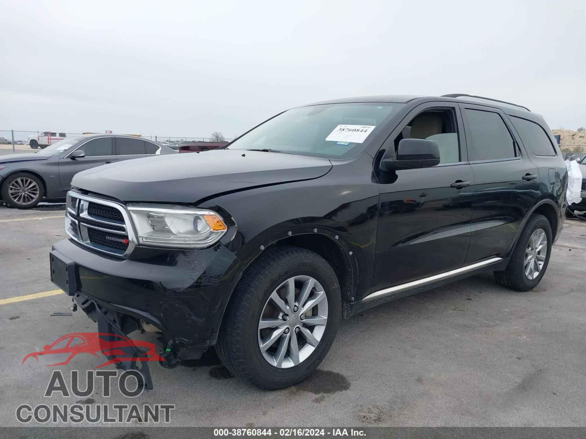 DODGE DURANGO 2017 - 1C4RDHAG6HC903916