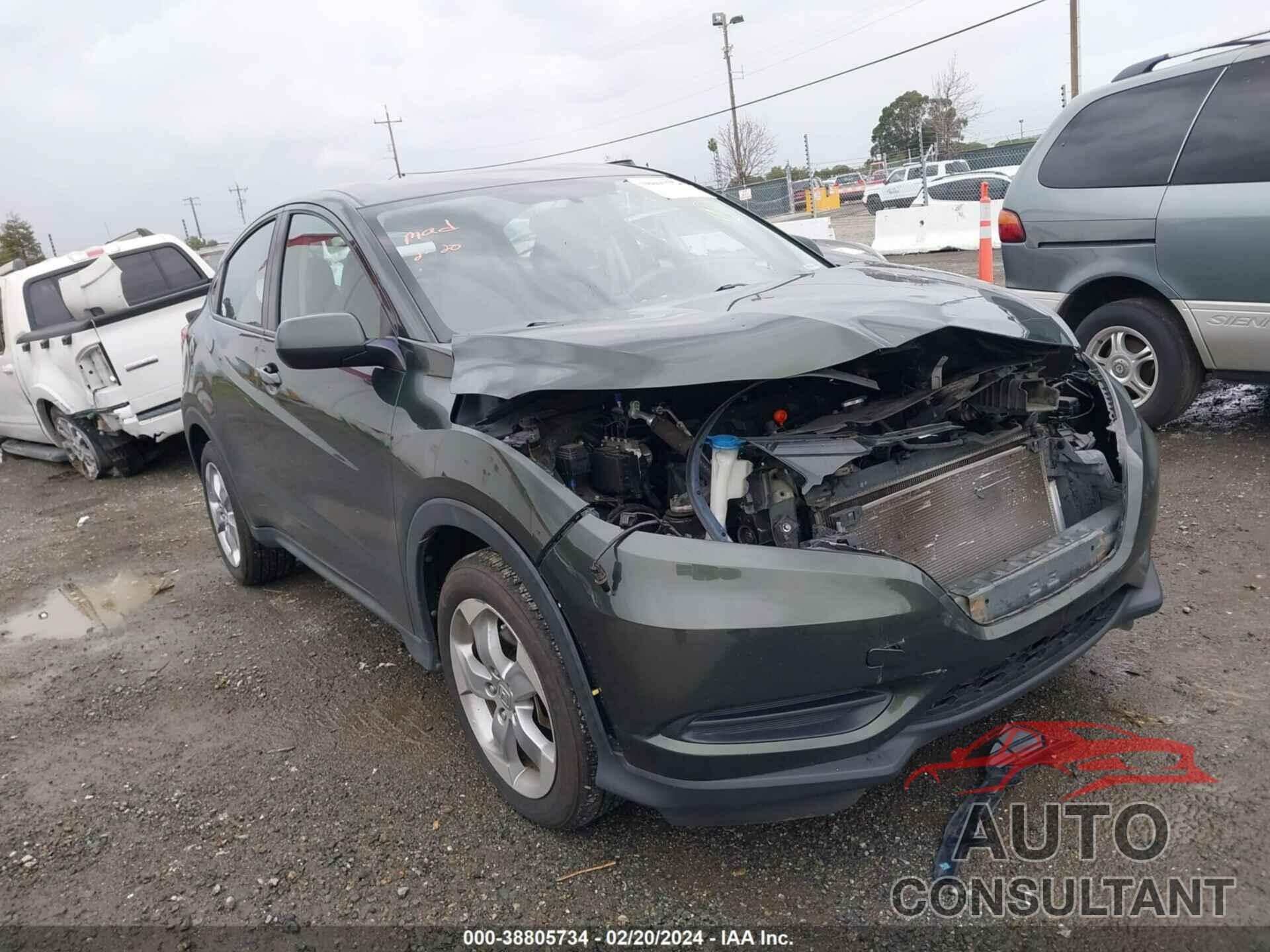 HONDA HR-V 2018 - 3CZRU5H30JG700454
