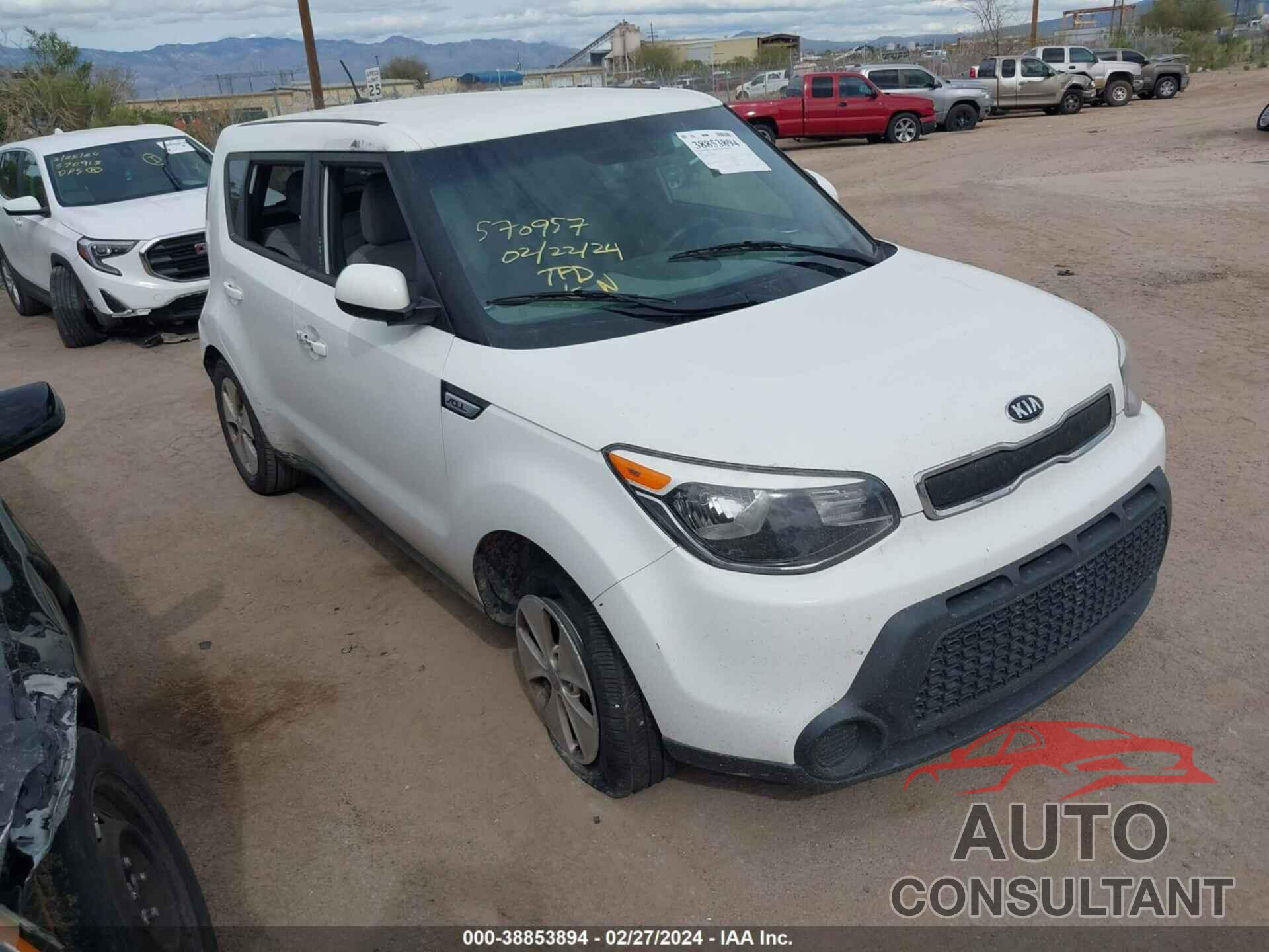 KIA SOUL 2016 - KNDJN2A20G7359822