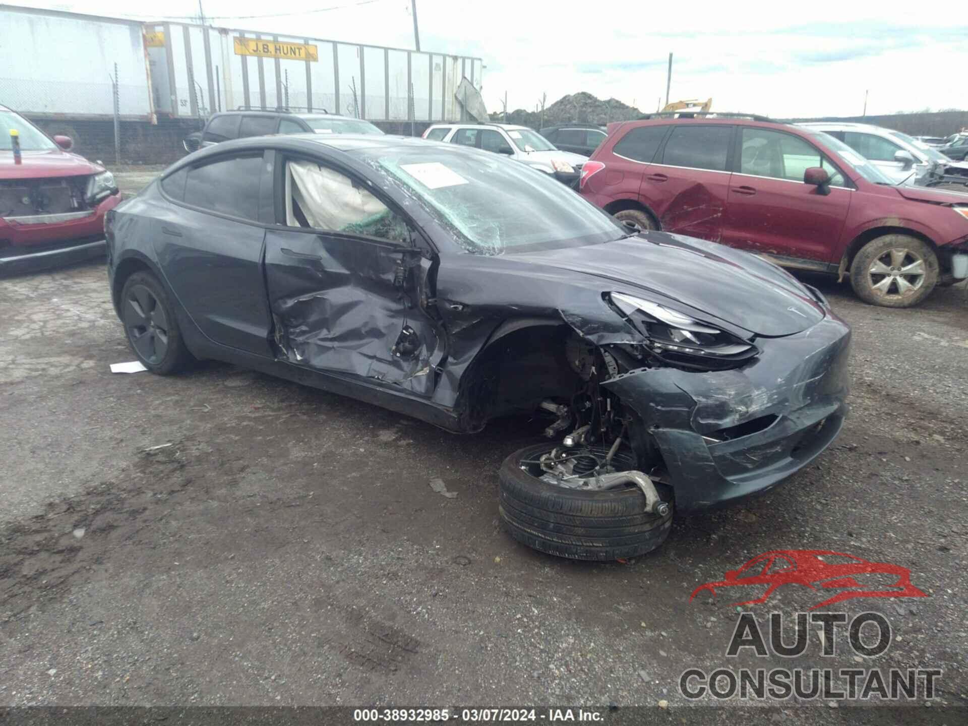 TESLA MODEL 3 2022 - 5YJ3E1EB4NF338511