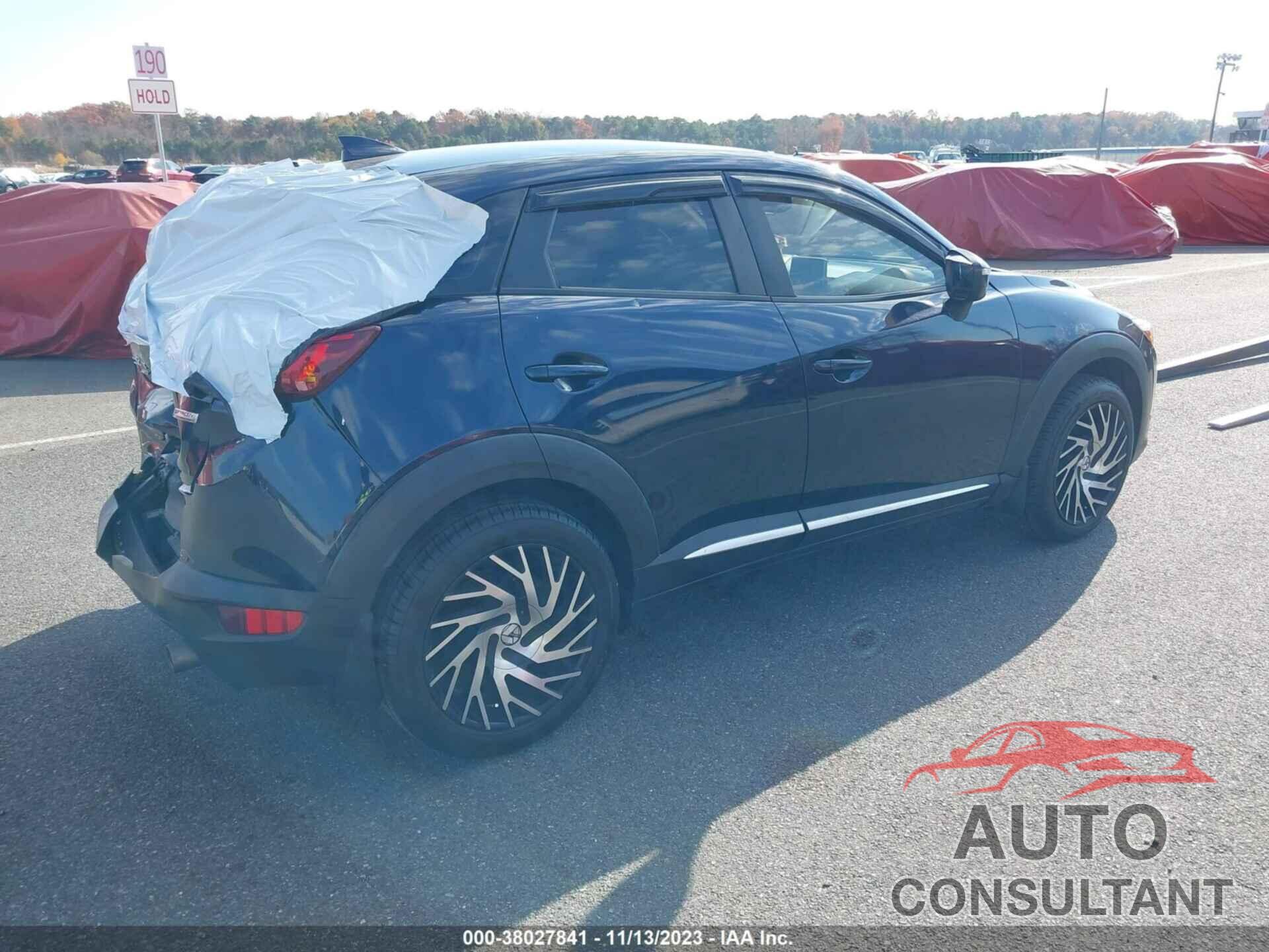 MAZDA CX-3 2016 - JM1DKBD77G0113484