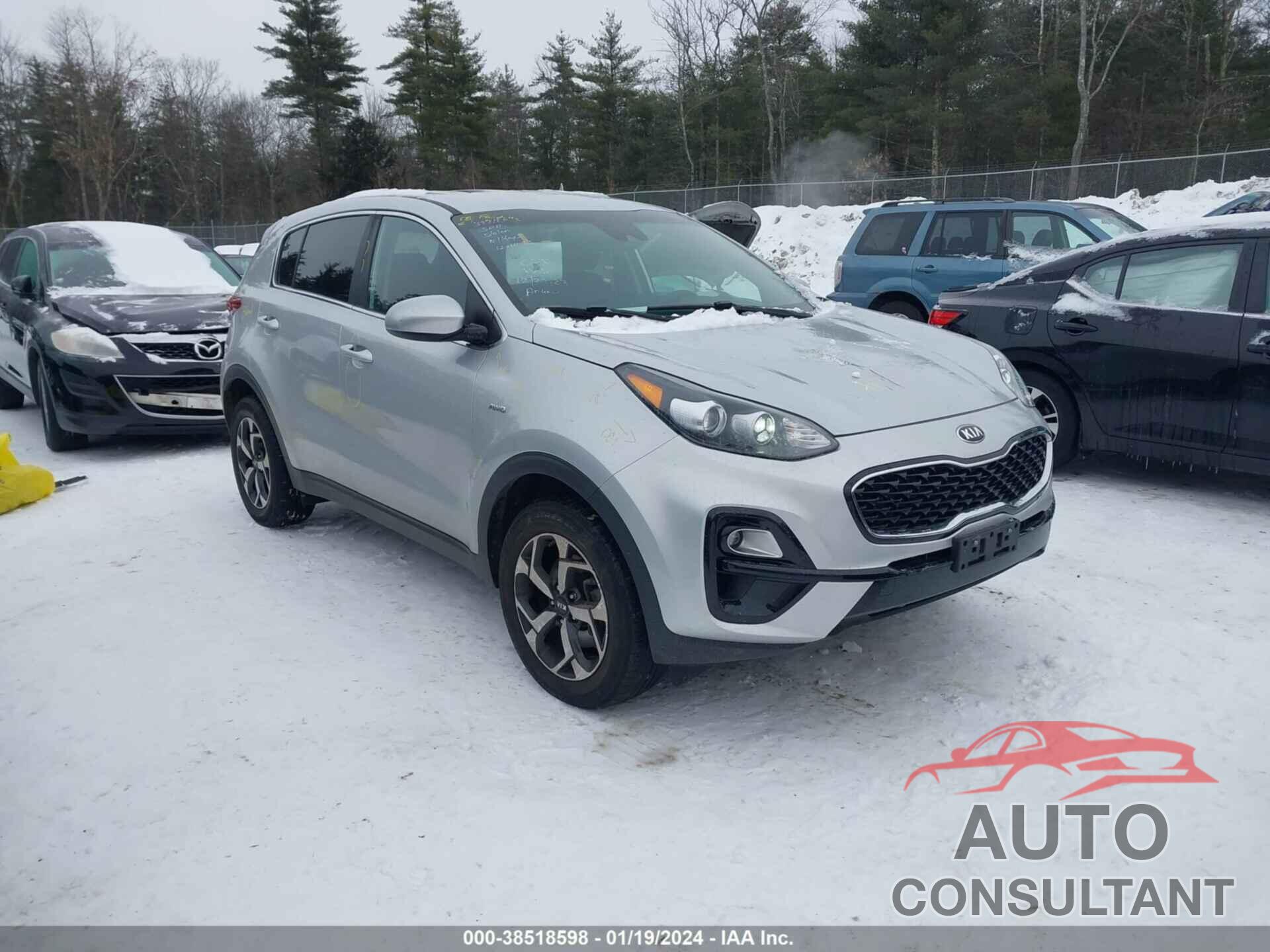 KIA SPORTAGE 2021 - KNDPMCAC3M7888544