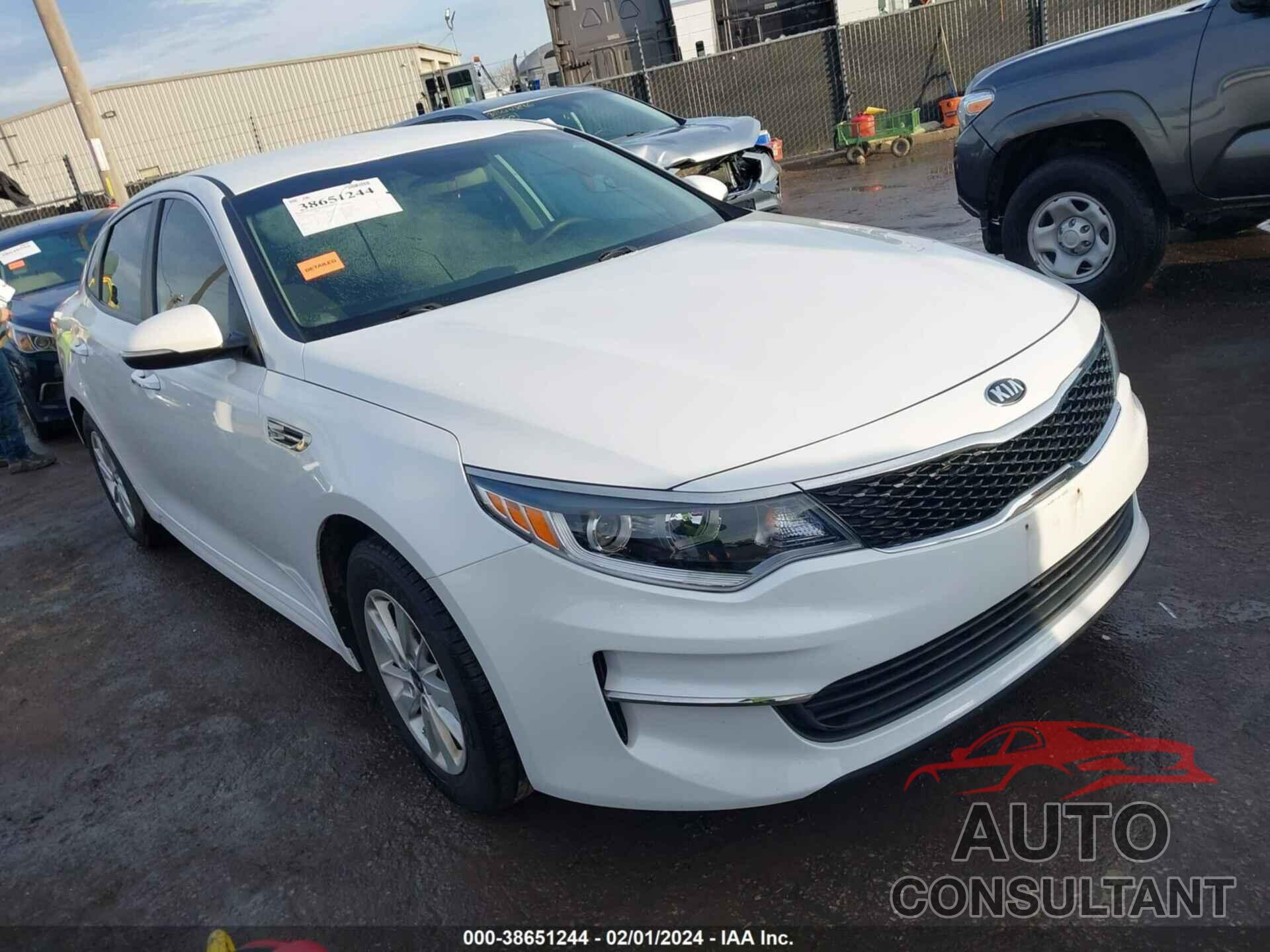 KIA OPTIMA 2017 - 5XXGT4L3XHG166765