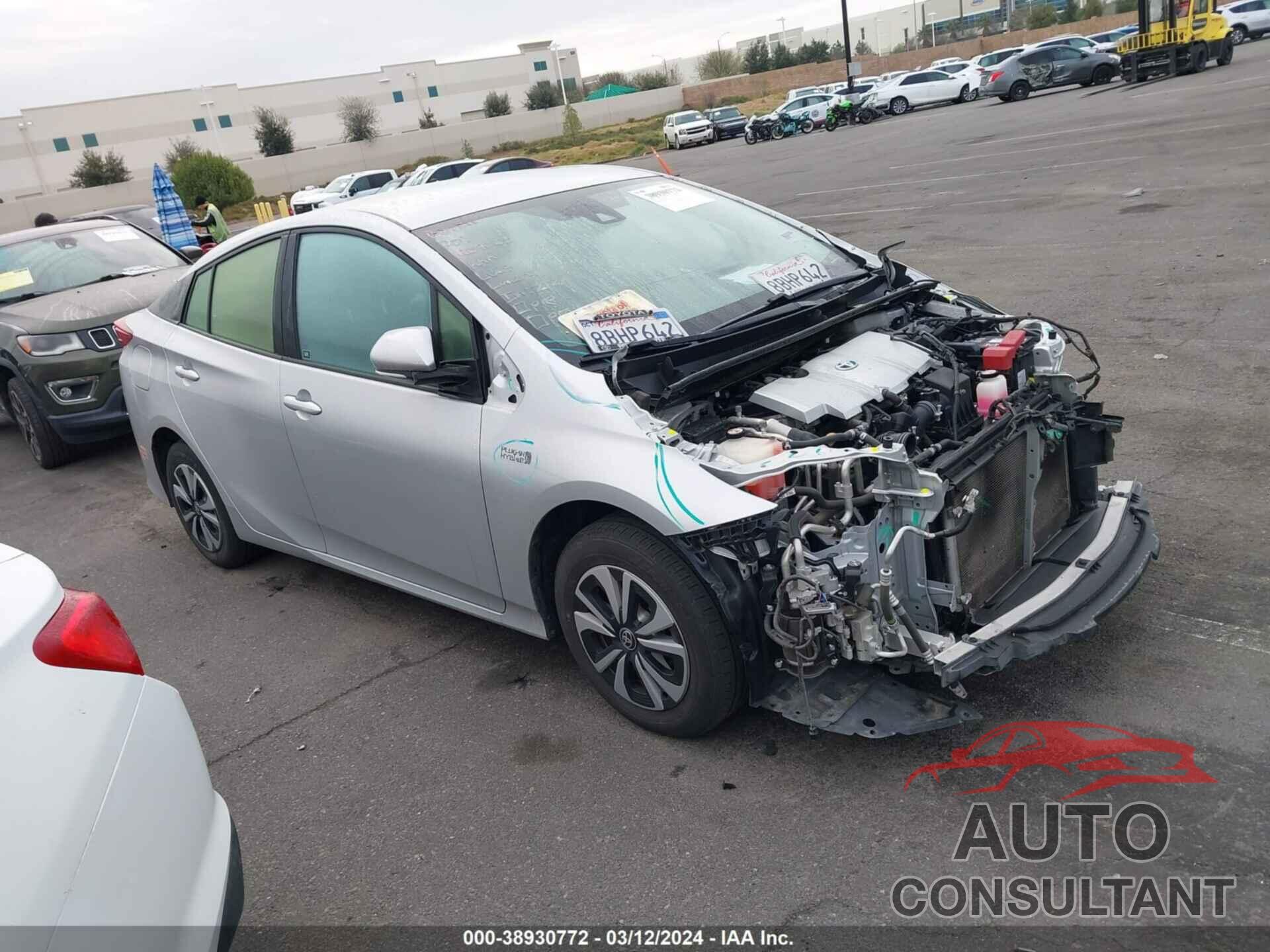 TOYOTA PRIUS PRIME 2017 - JTDKARFP3H3035432