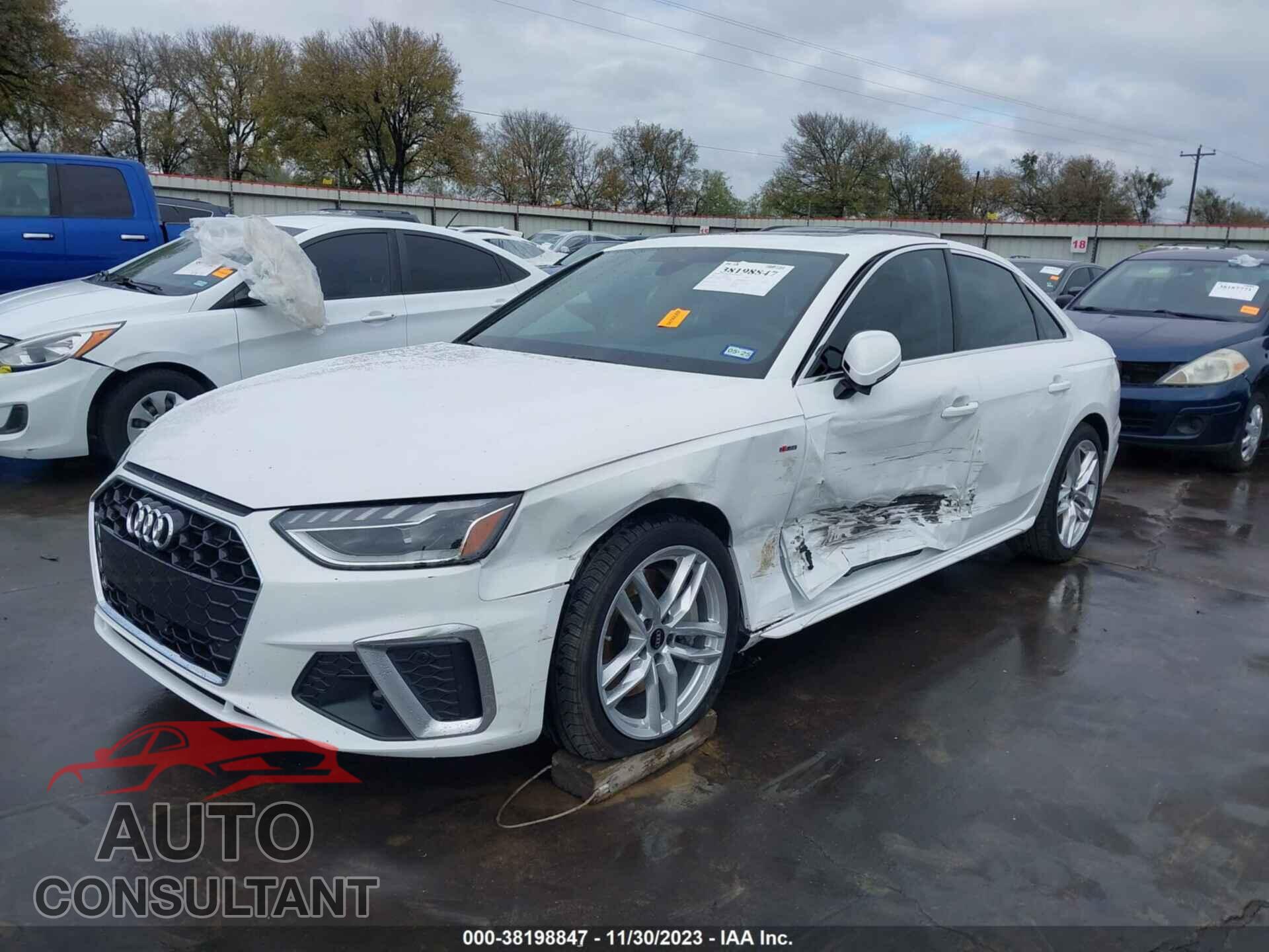 AUDI A4 2023 - WAUEAAF47PN014460