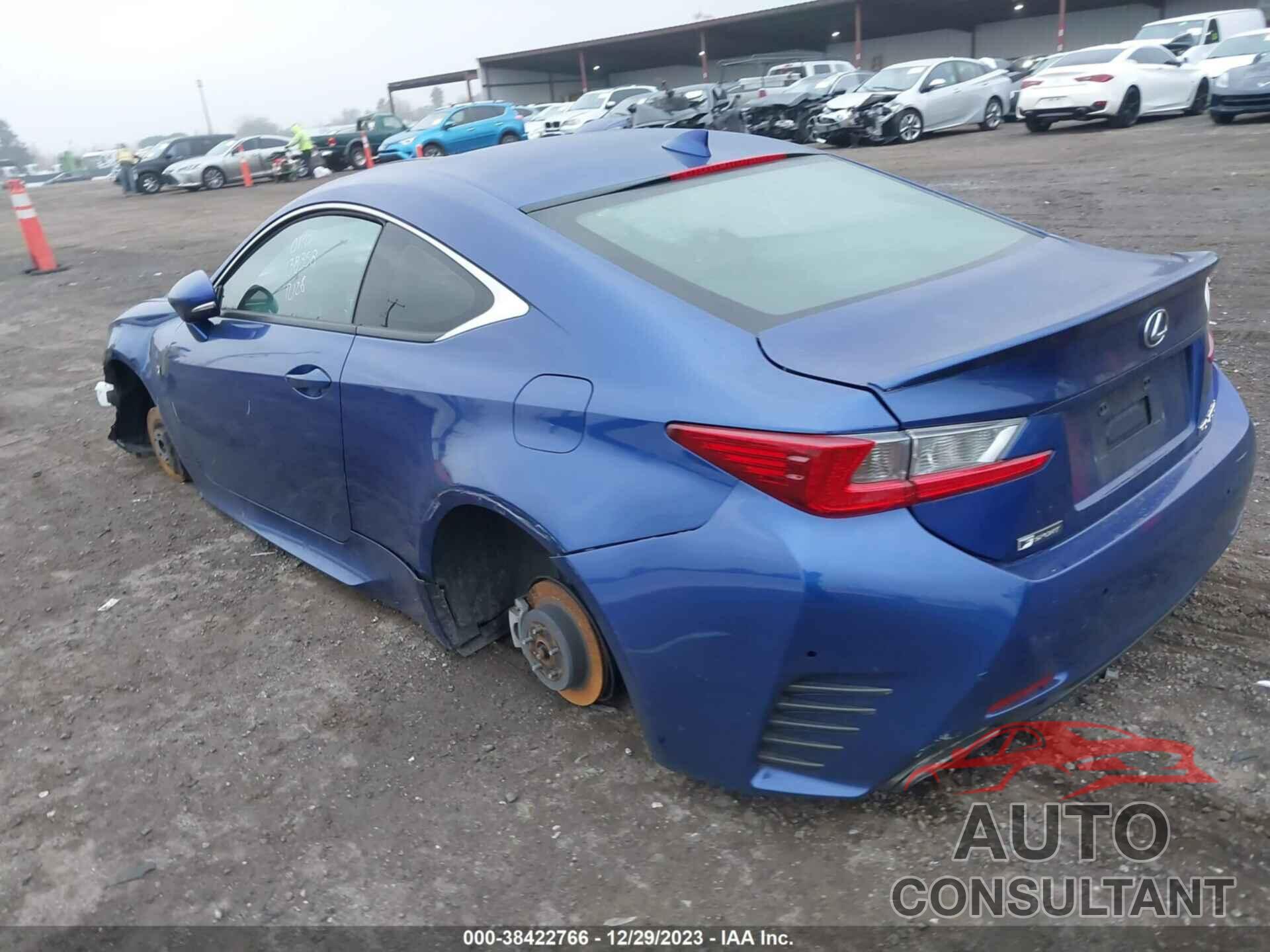 LEXUS RC 200T 2016 - JTHHA5BC0G5001892