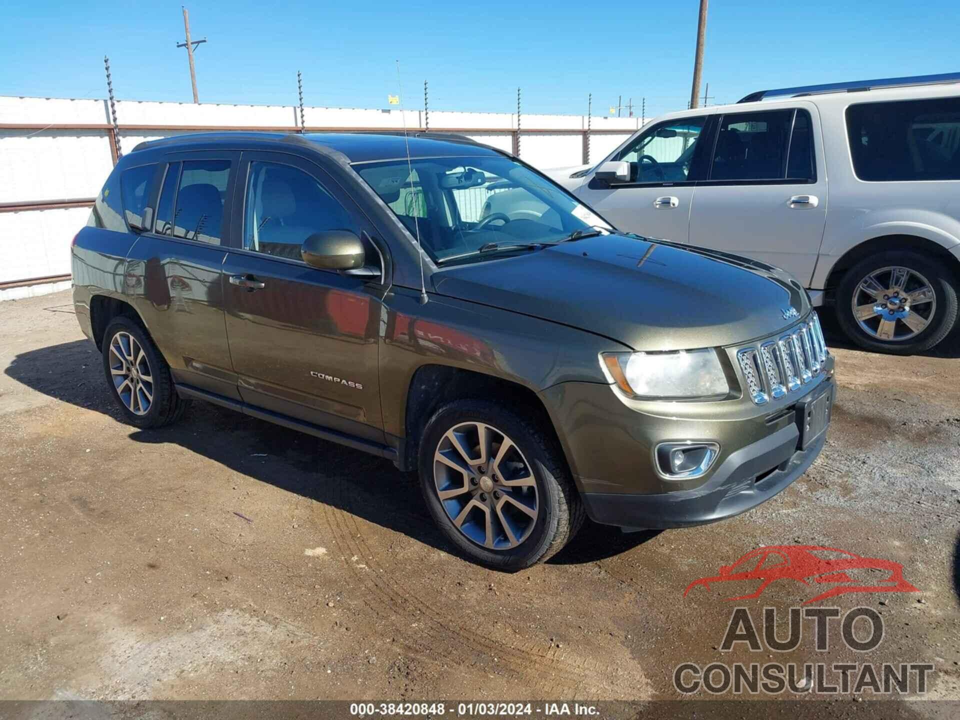 JEEP COMPASS 2016 - 1C4NJCEA3GD547224