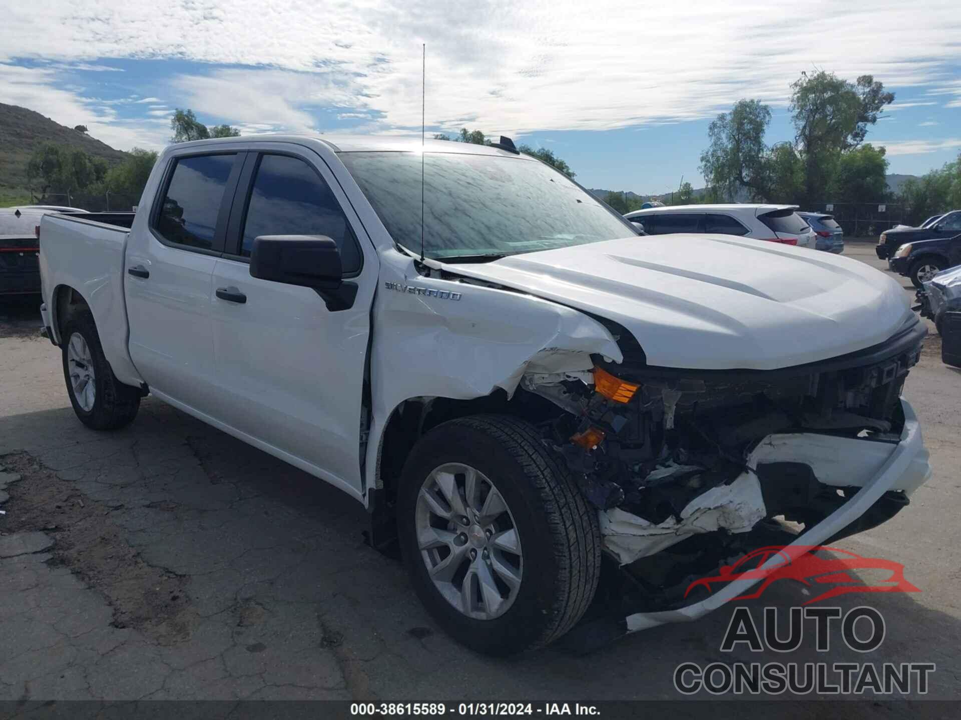 CHEVROLET SILVERADO 1500 2022 - 1GCPABEKXNZ634615