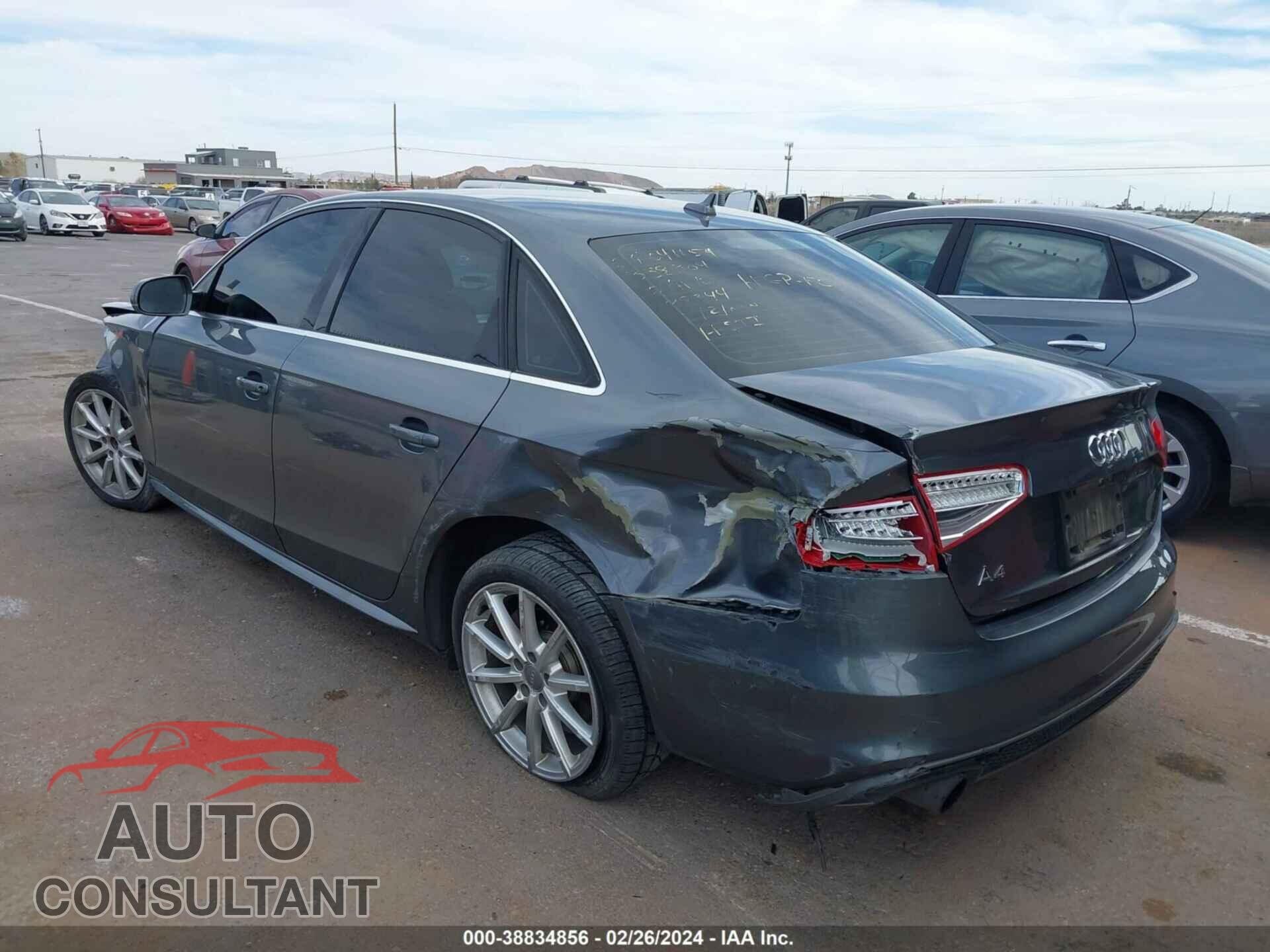 AUDI A4 2016 - WAUAFAFL3GN012504