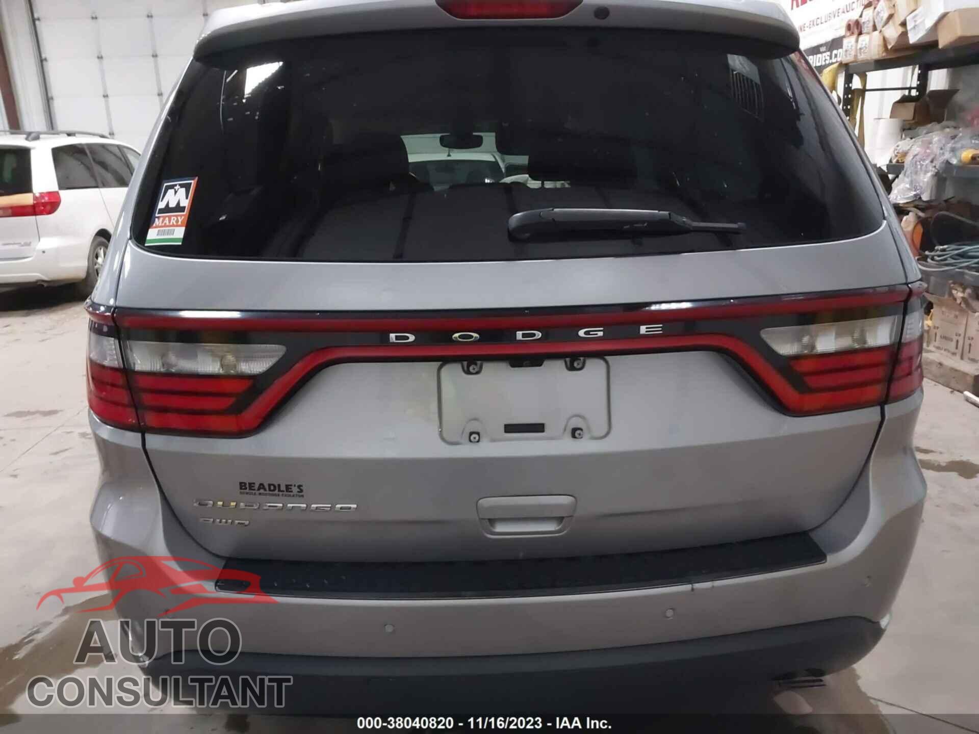 DODGE DURANGO 2017 - 1C4RDJAG8HC847291