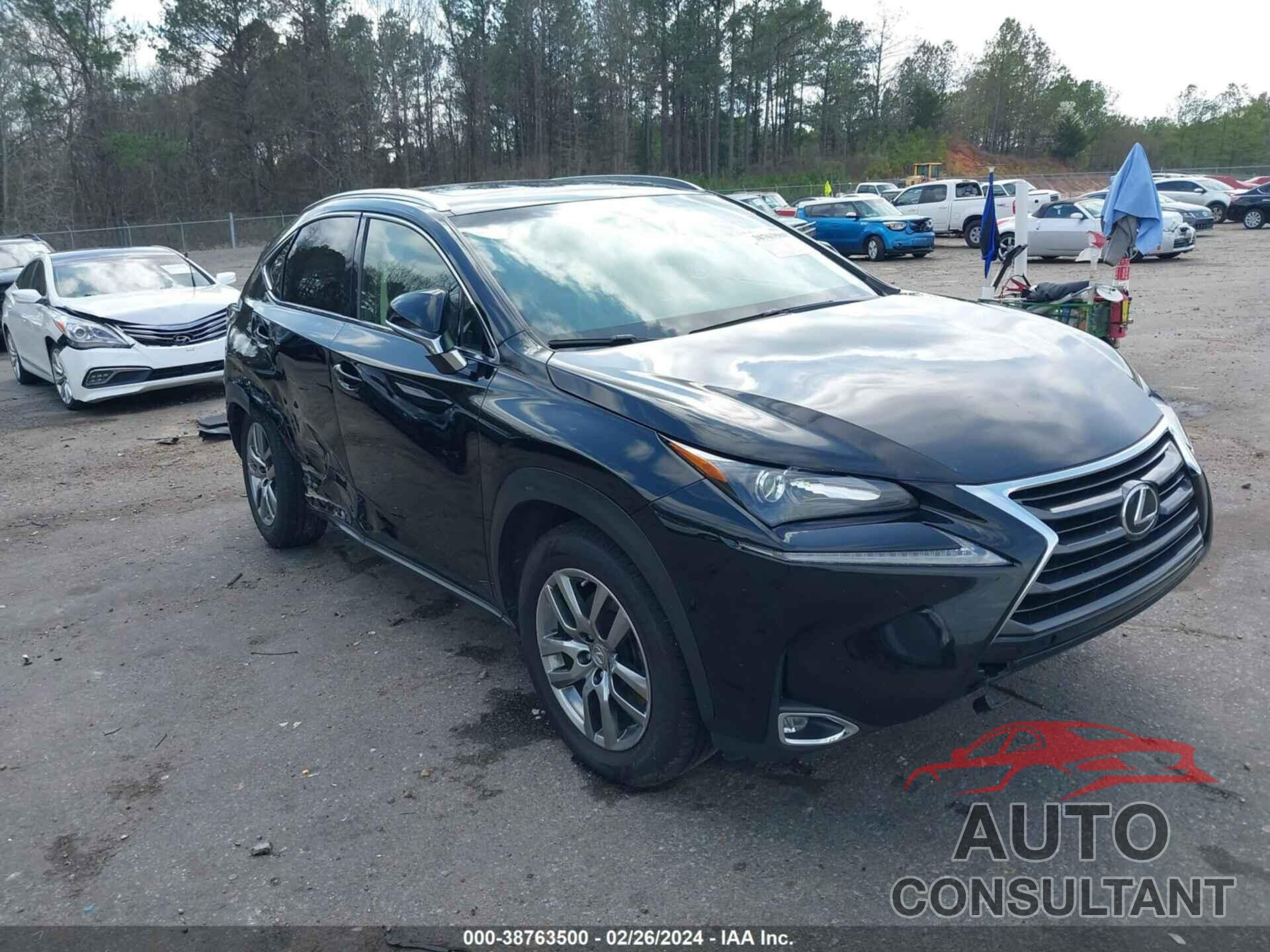 LEXUS NX 200T 2016 - JTJYARBZ7G2041690