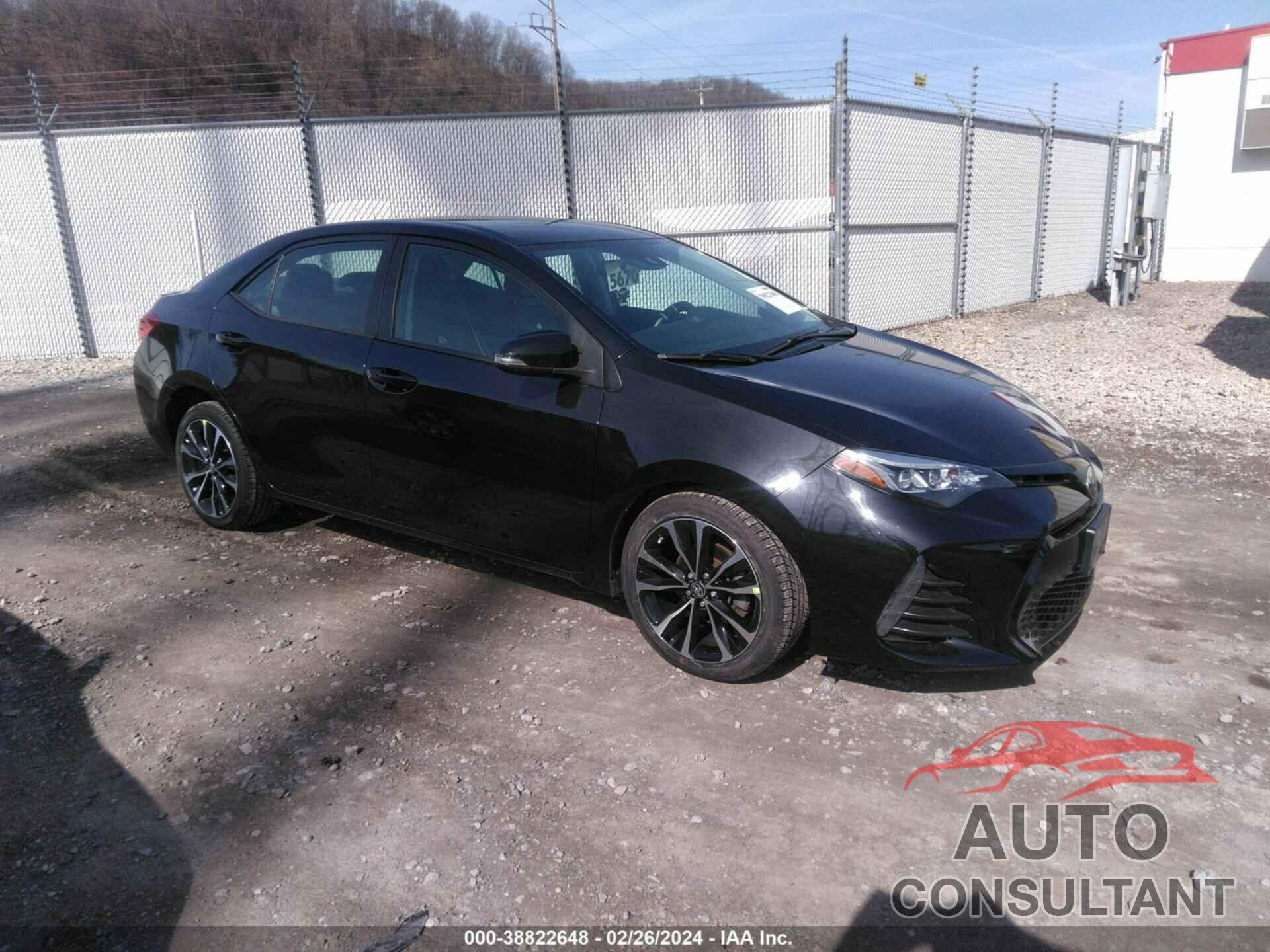TOYOTA COROLLA 2019 - 2T1BURHE4KC185194