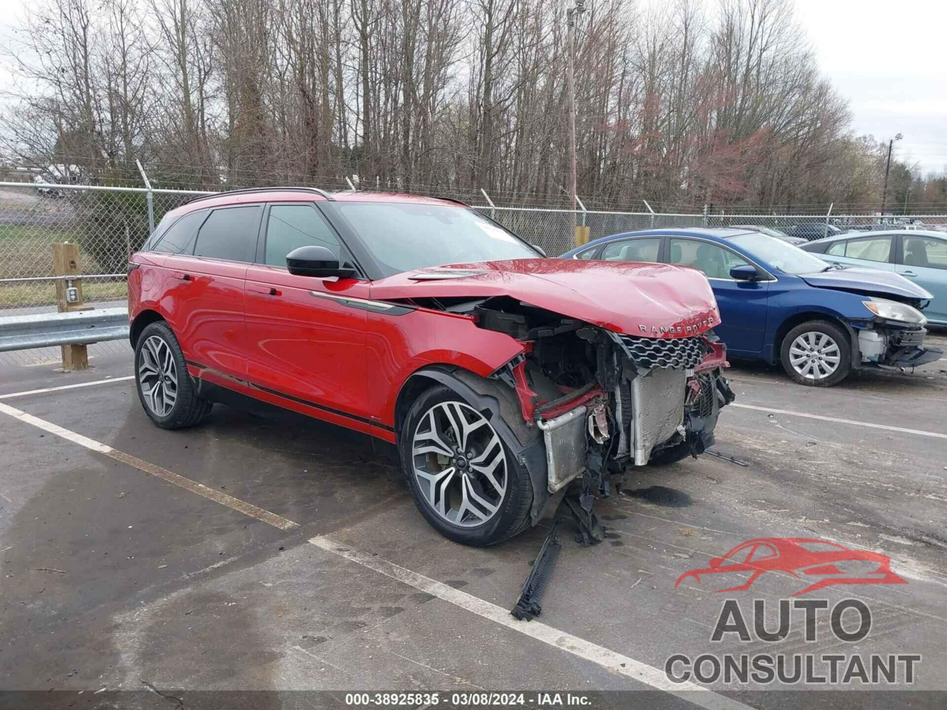 LAND ROVER RANGE ROVER VELAR 2019 - SALYL2EX8KA218785