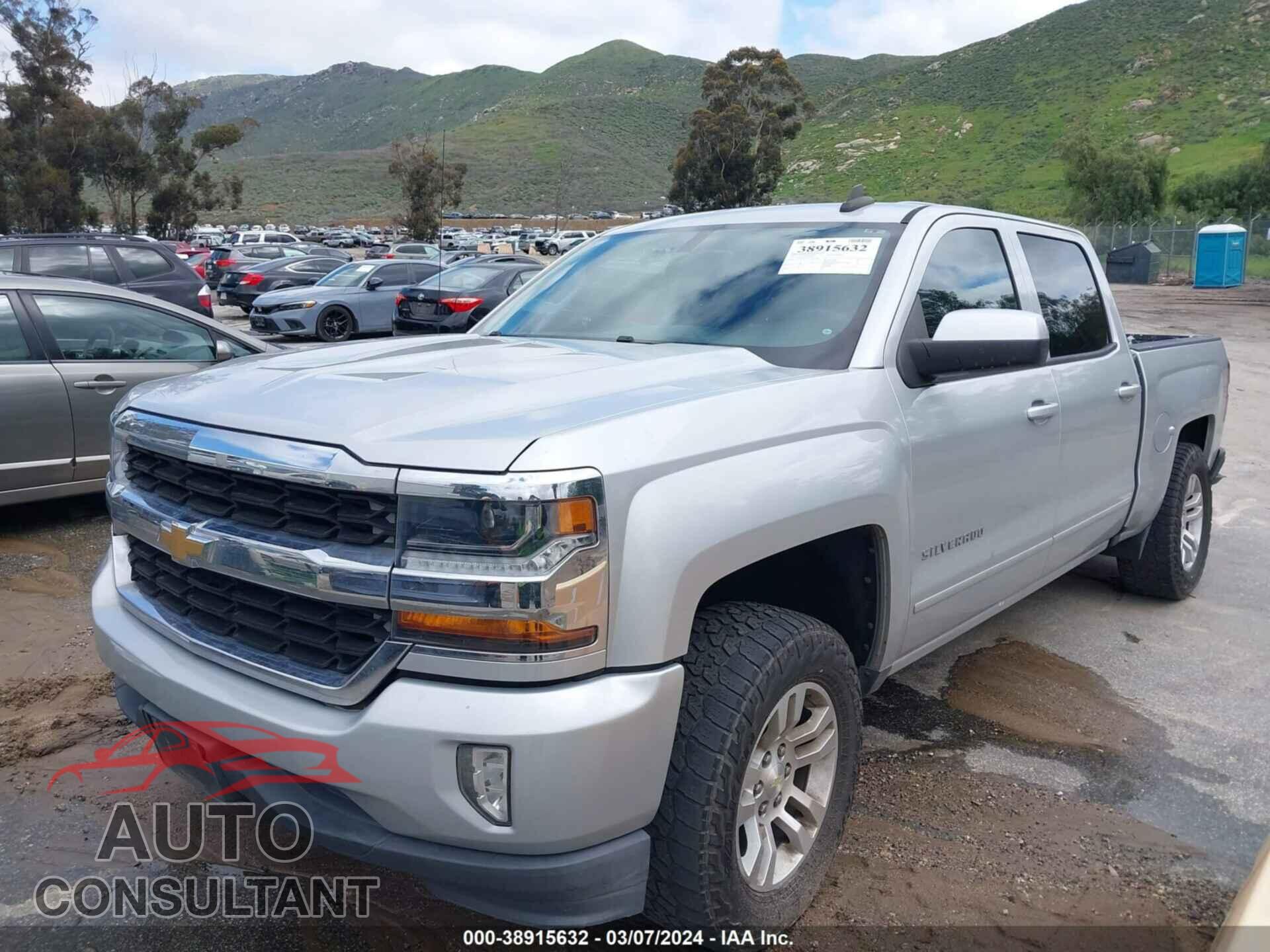 CHEVROLET SILVERADO 2017 - 3GCPCREC2HG144766