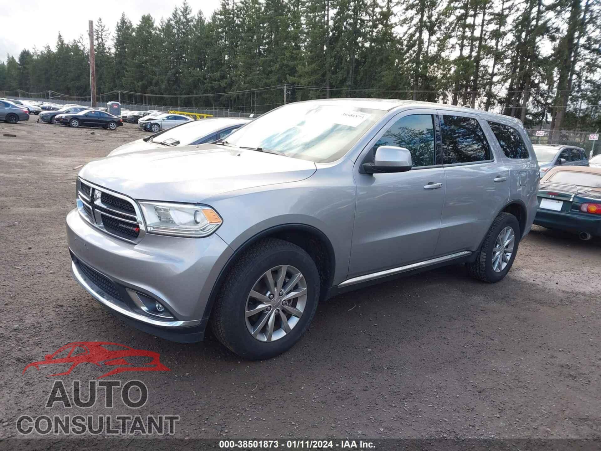 DODGE DURANGO 2017 - 1C4RDJAG7HC898460