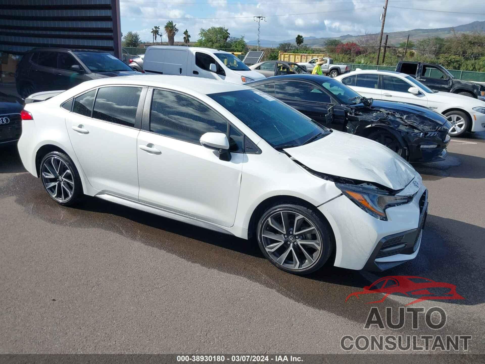 TOYOTA COROLLA 2021 - JTDS4MCE4MJ072816