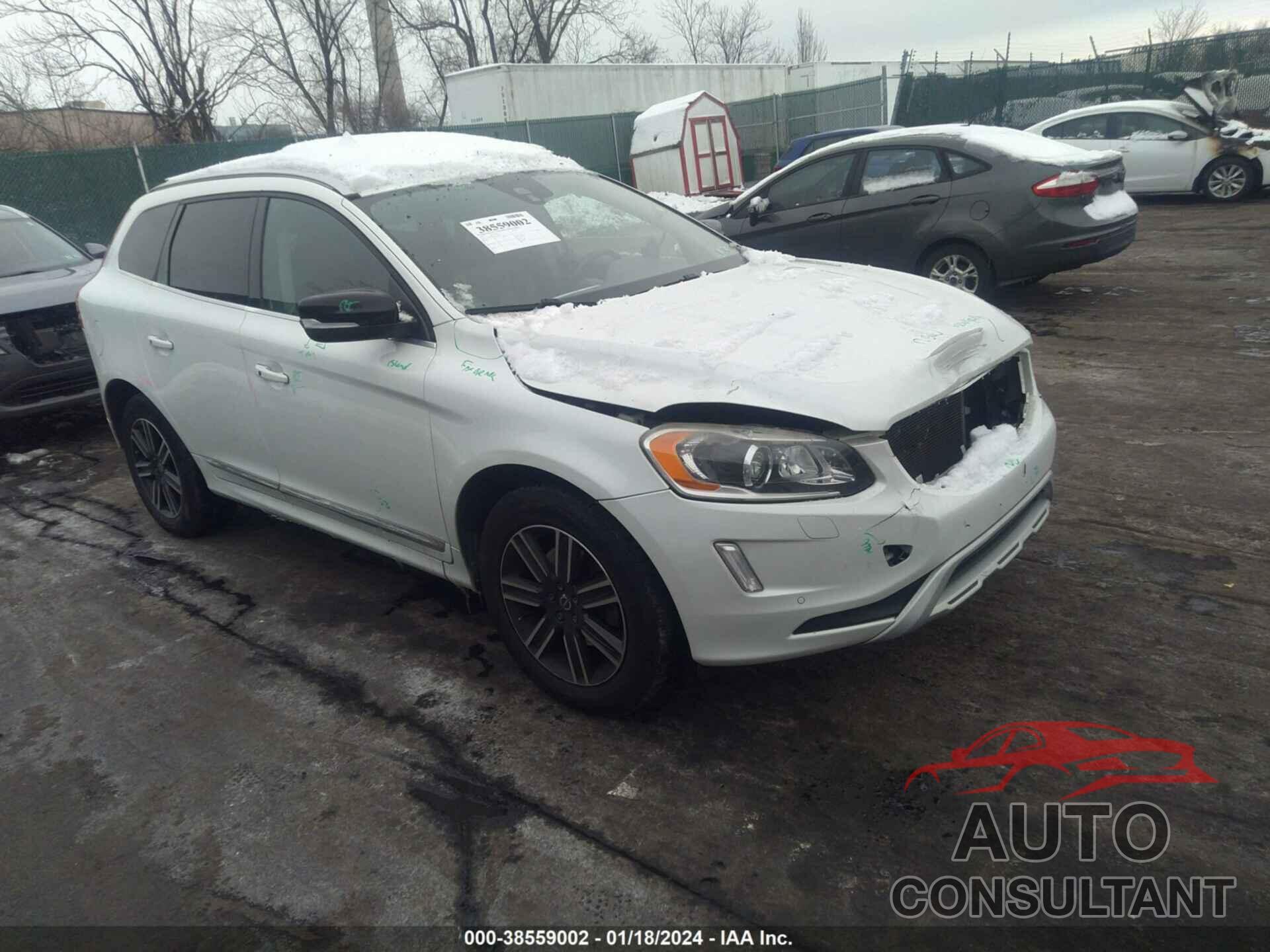 VOLVO XC60 2017 - YV440MRR9H2121293