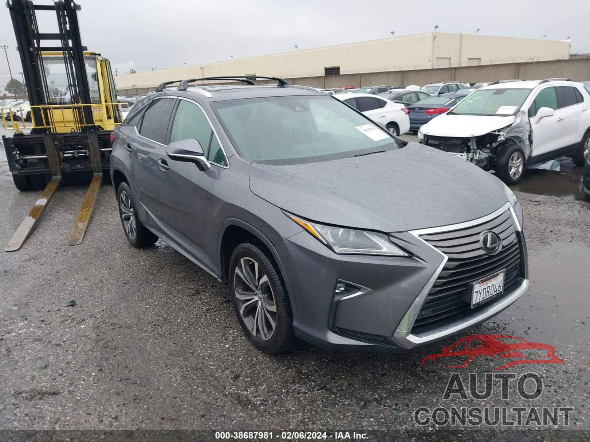 LEXUS RX 350 2017 - 2T2ZZMCA4HC062135