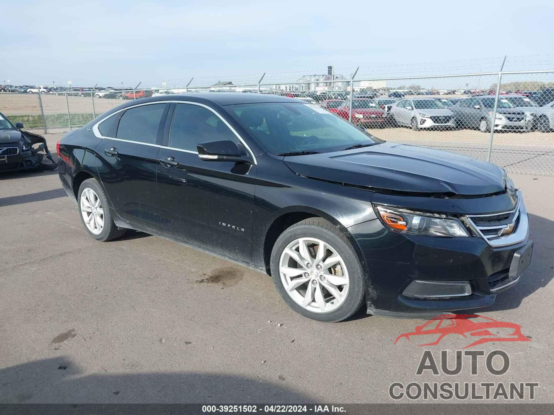 CHEVROLET IMPALA 2016 - 2G1115S33G9145922