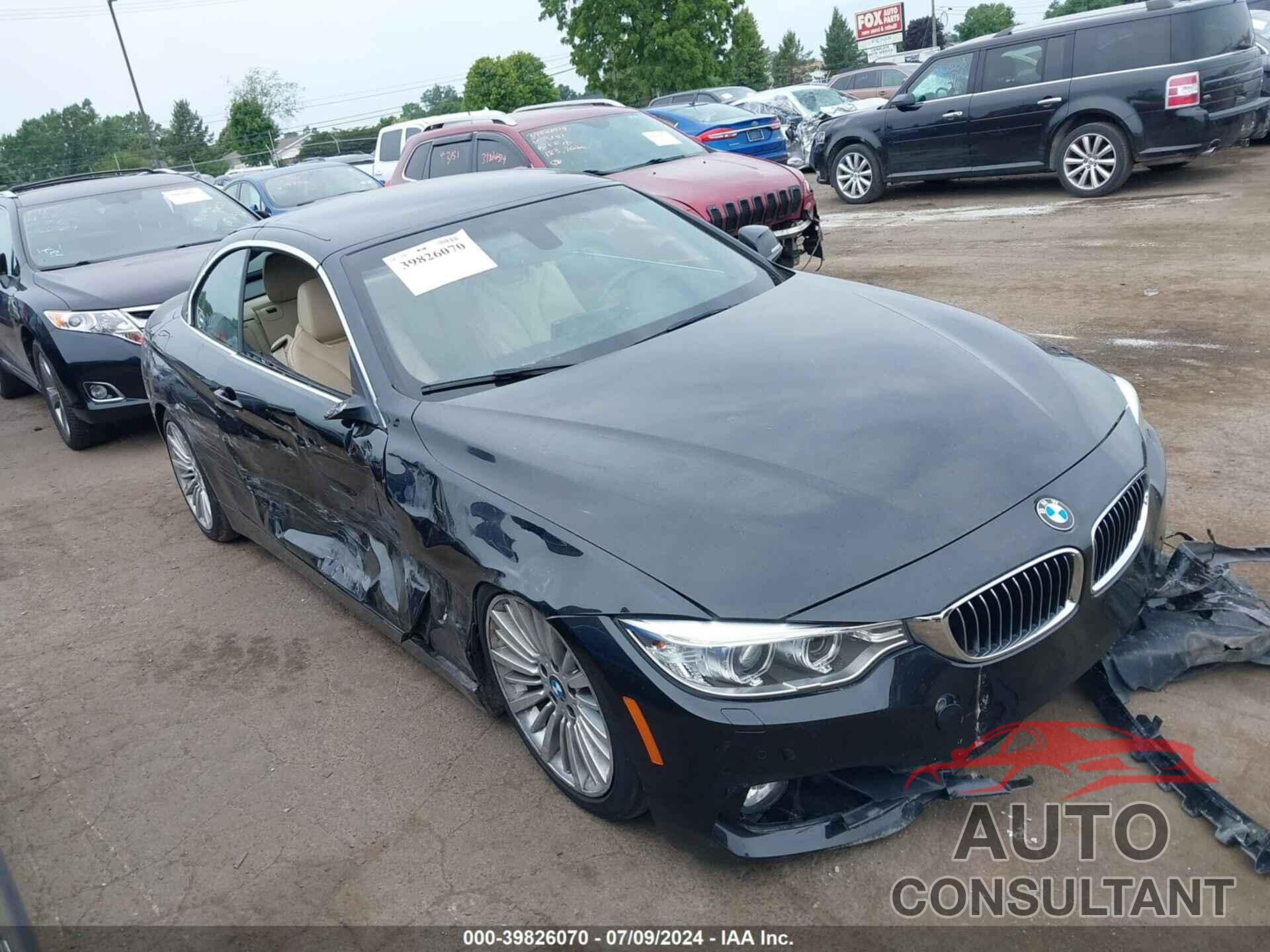 BMW 428I 2016 - WBA3T1C53GP821688