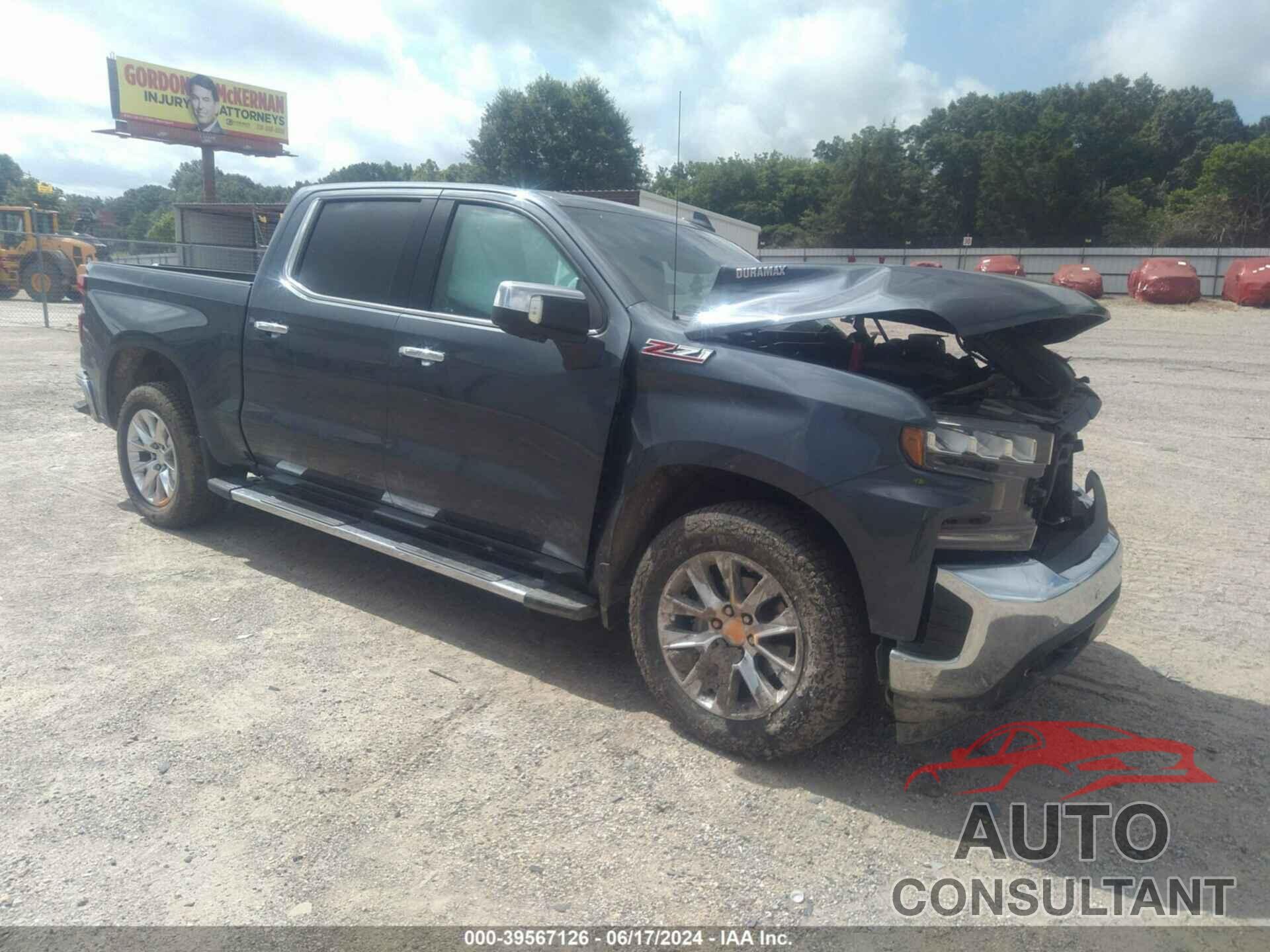 CHEVROLET SILVERADO 1500 2020 - 3GCUYGET9LG258944