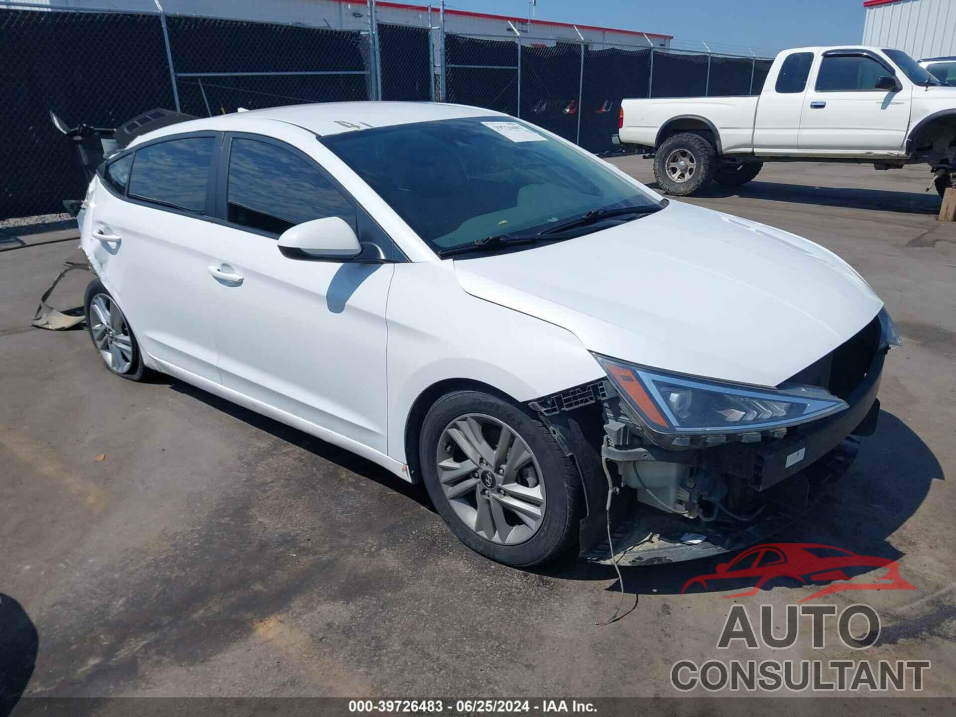 HYUNDAI ELANTRA 2020 - 5NPD84LF5LH547239