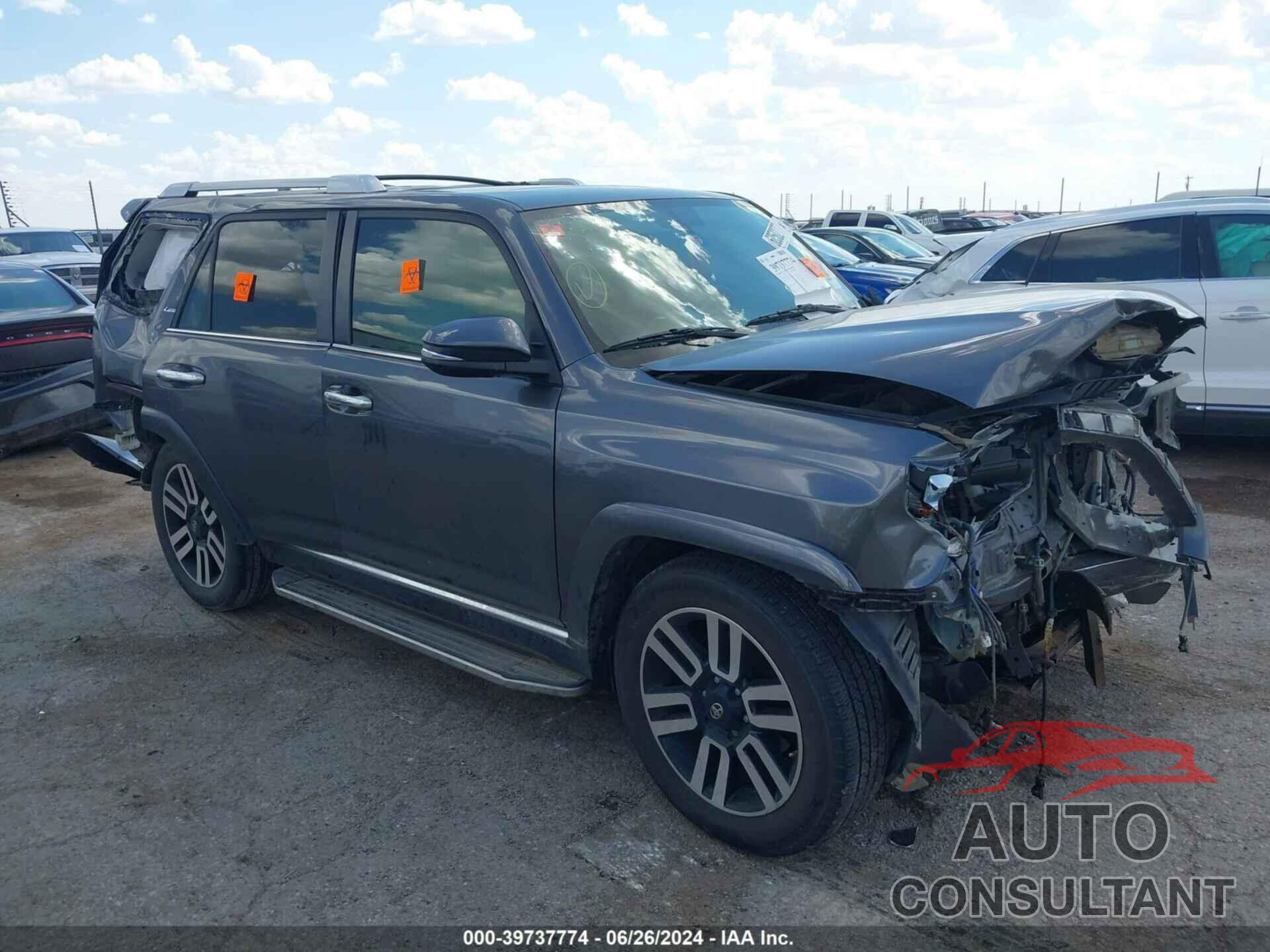 TOYOTA 4RUNNER 2016 - JTEBU5JR4G5391265