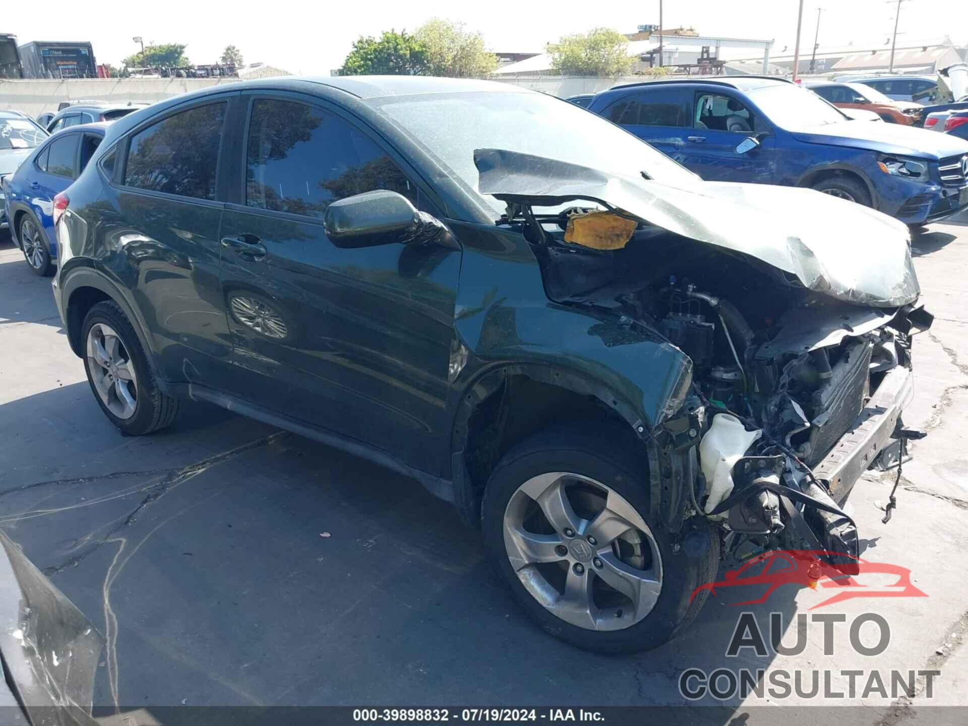 HONDA HR-V 2017 - 3CZRU5H34HG703819