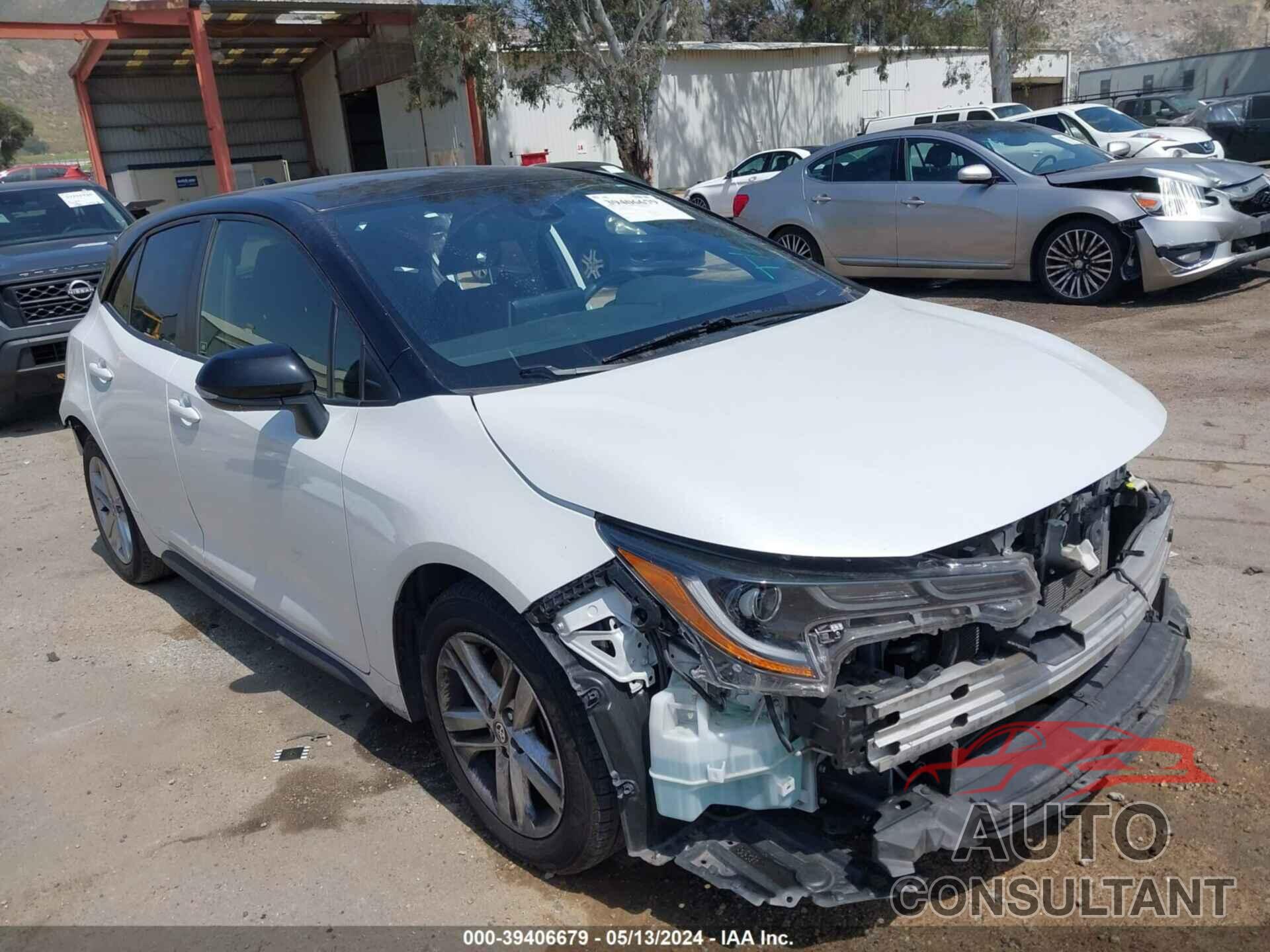 TOYOTA COROLLA 2021 - JTND4MBE0M3130981