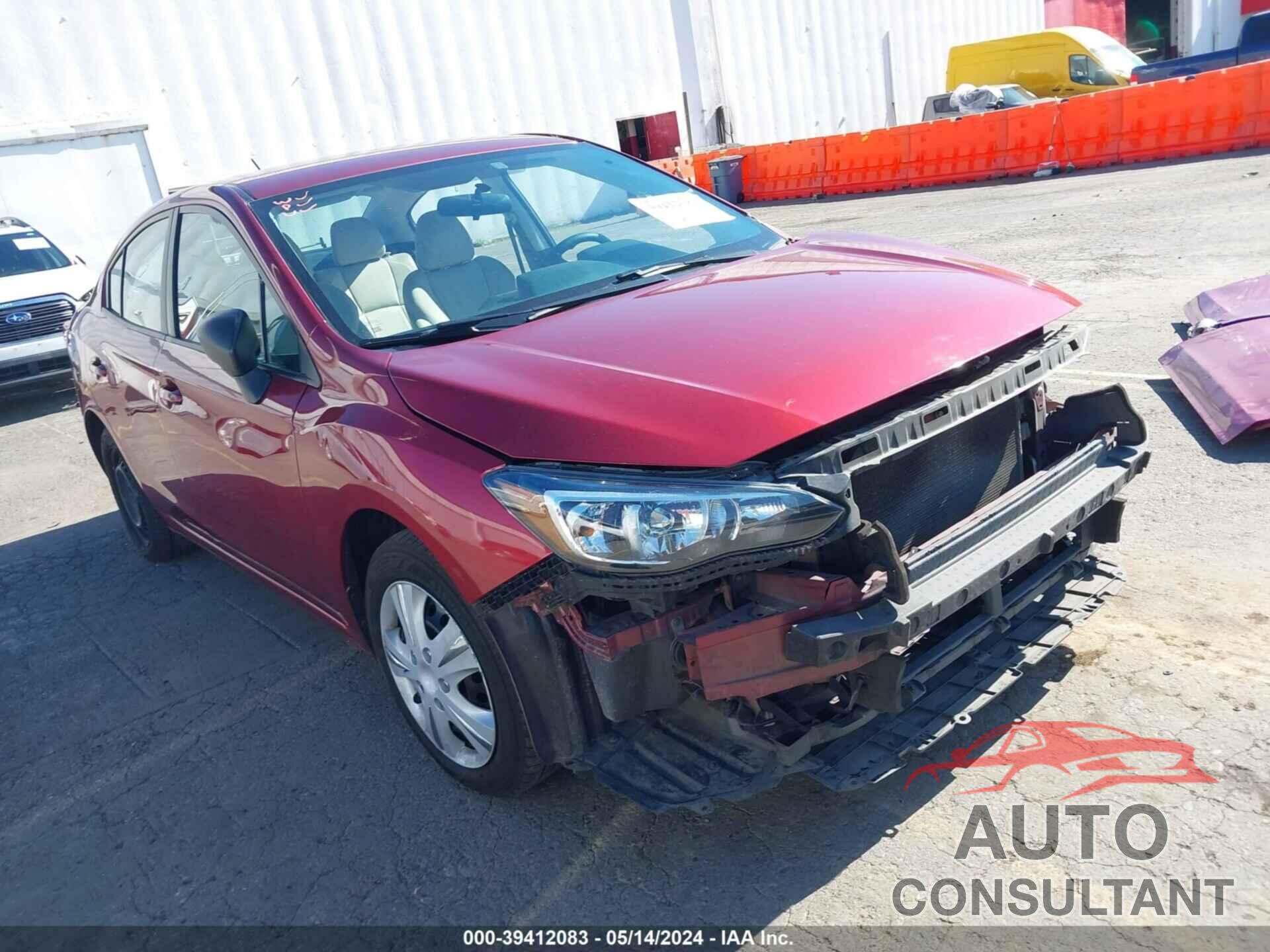 SUBARU IMPREZA 2018 - 4S3GKAA68J3617938