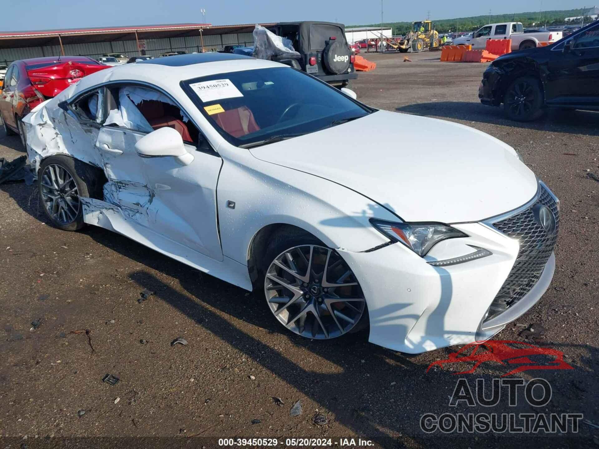 LEXUS RC 2016 - JTHHE5BC6G5014182