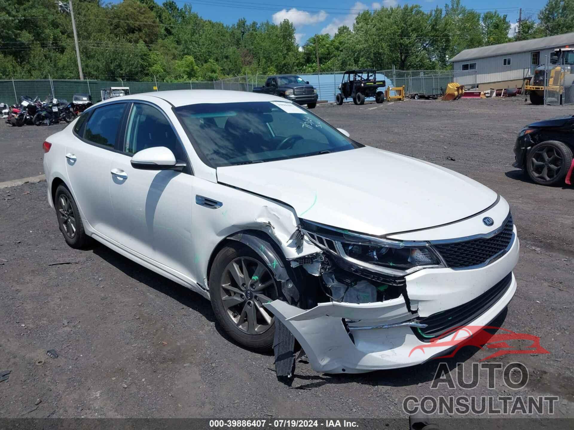 KIA OPTIMA 2018 - 5XXGT4L10JG190903