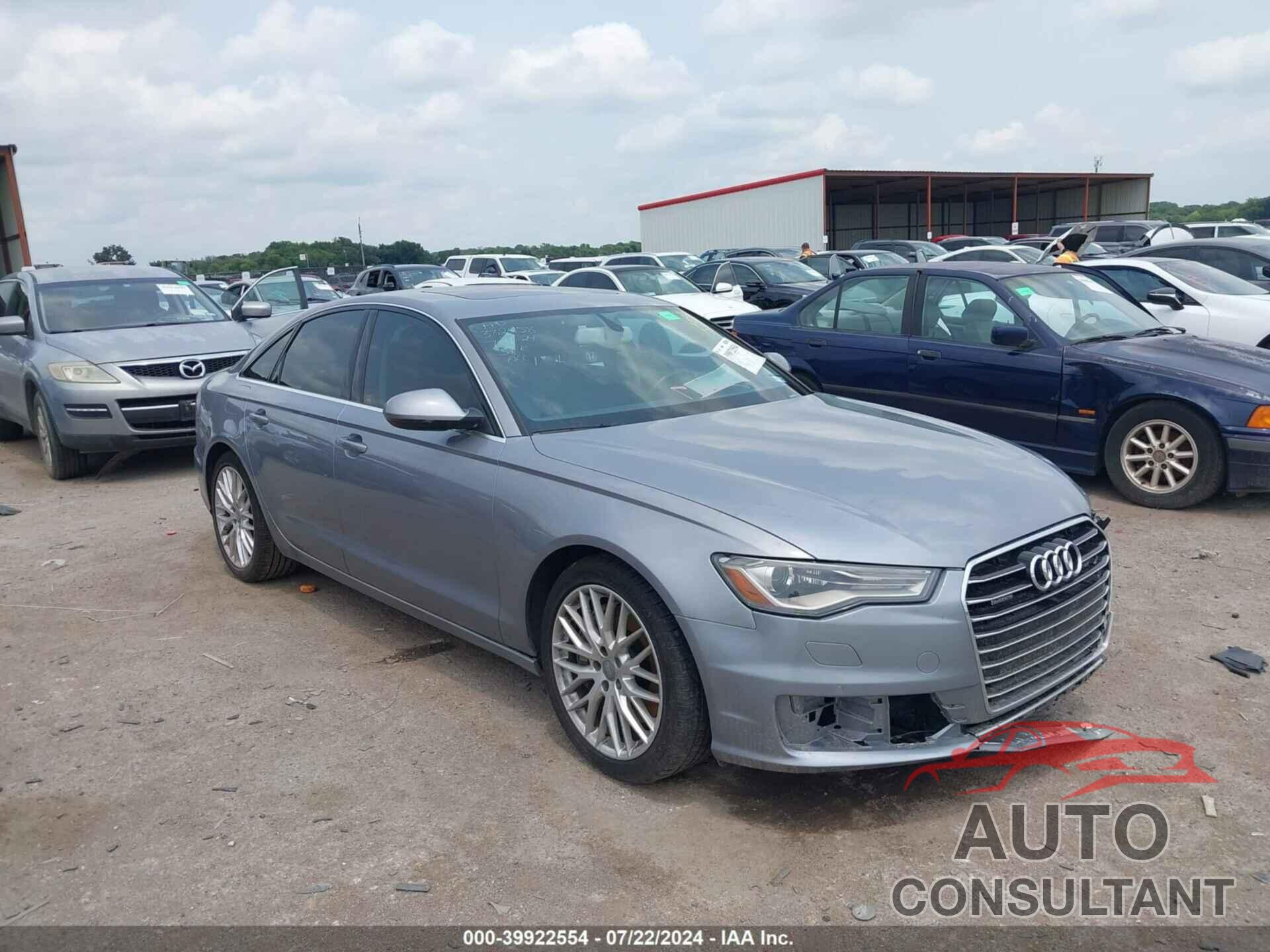 AUDI A6 2016 - WAUCFAFC3GN035855