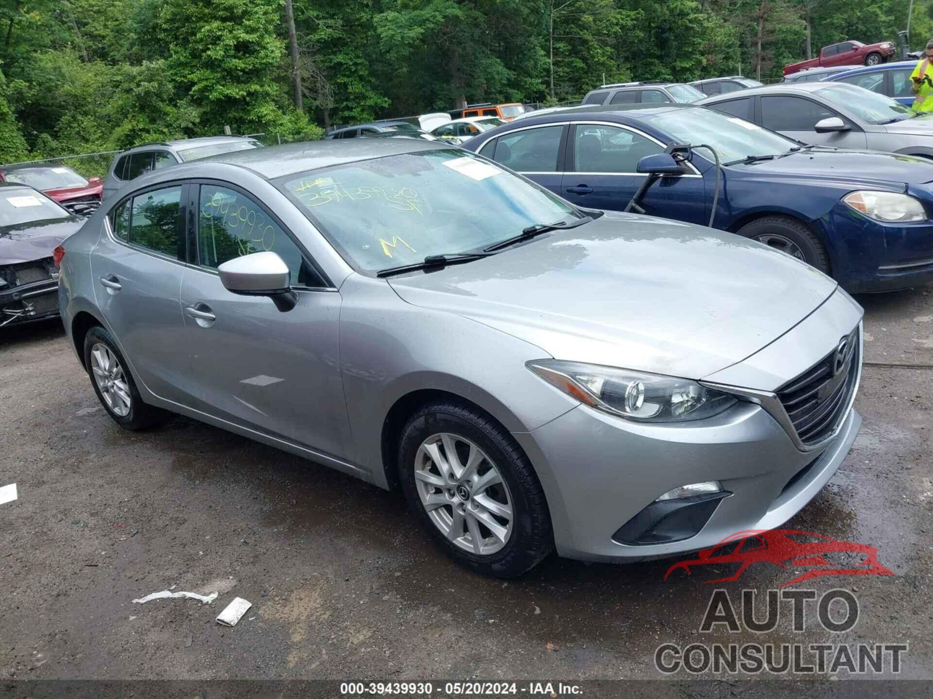 MAZDA MAZDA3 2016 - JM1BM1U72G1333864